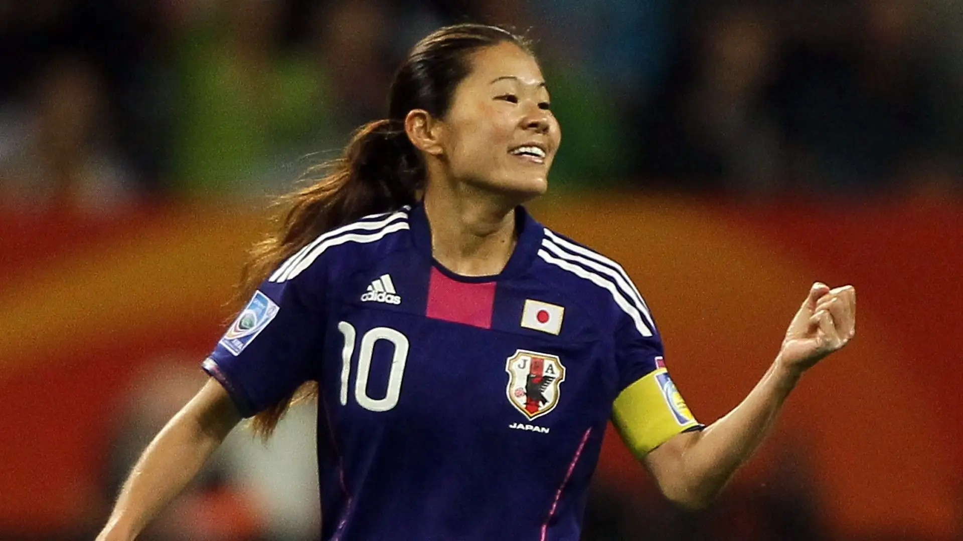 Homare Sawa - non gioca più dal 2015 ma l'atleta giapponese ha fatto la storia del calcio femminile asiatico. Ha vinto la Coppa del Mondo nel 2011
