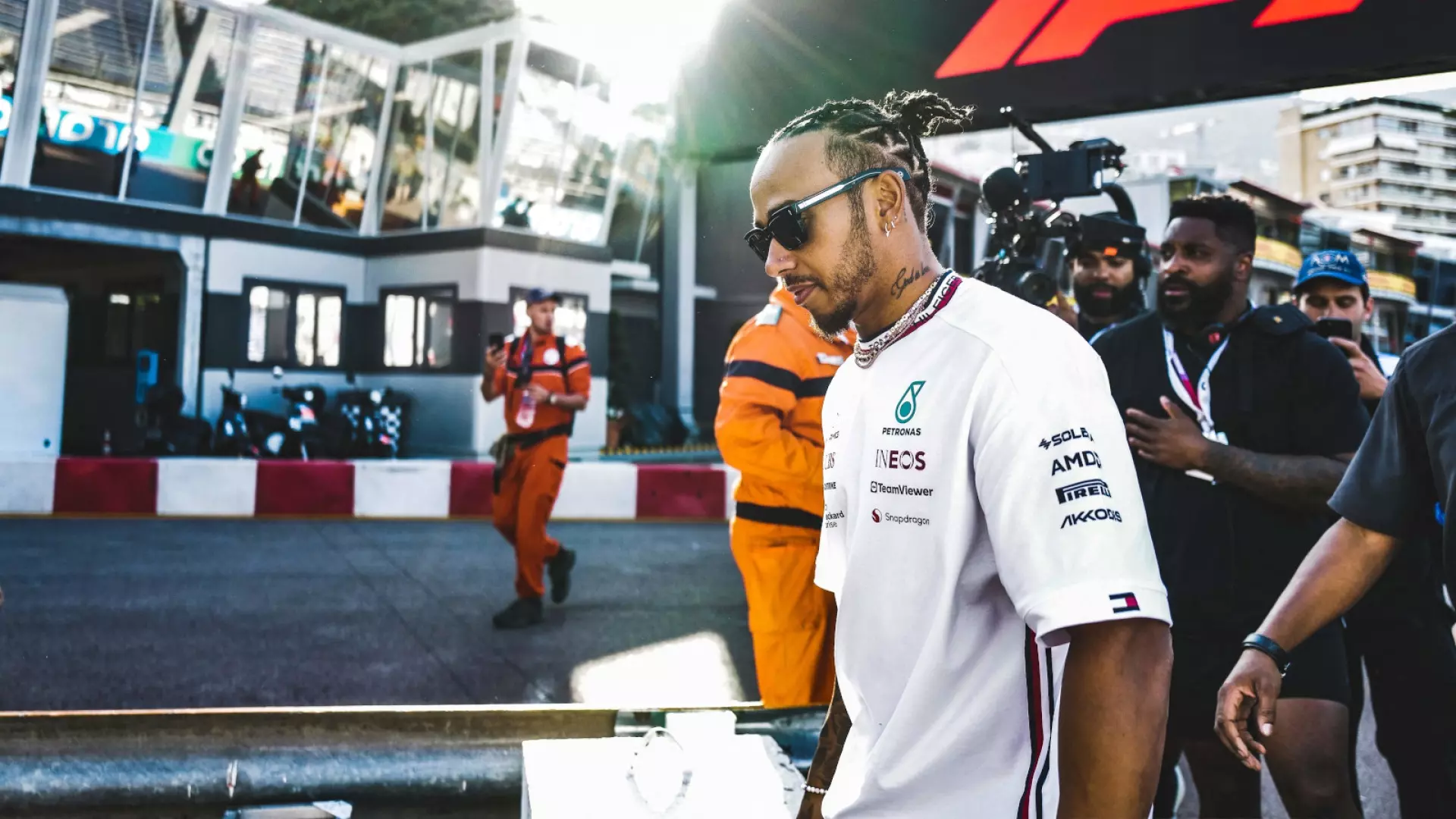 F1, Lewis Hamilton se l’è vista brutta