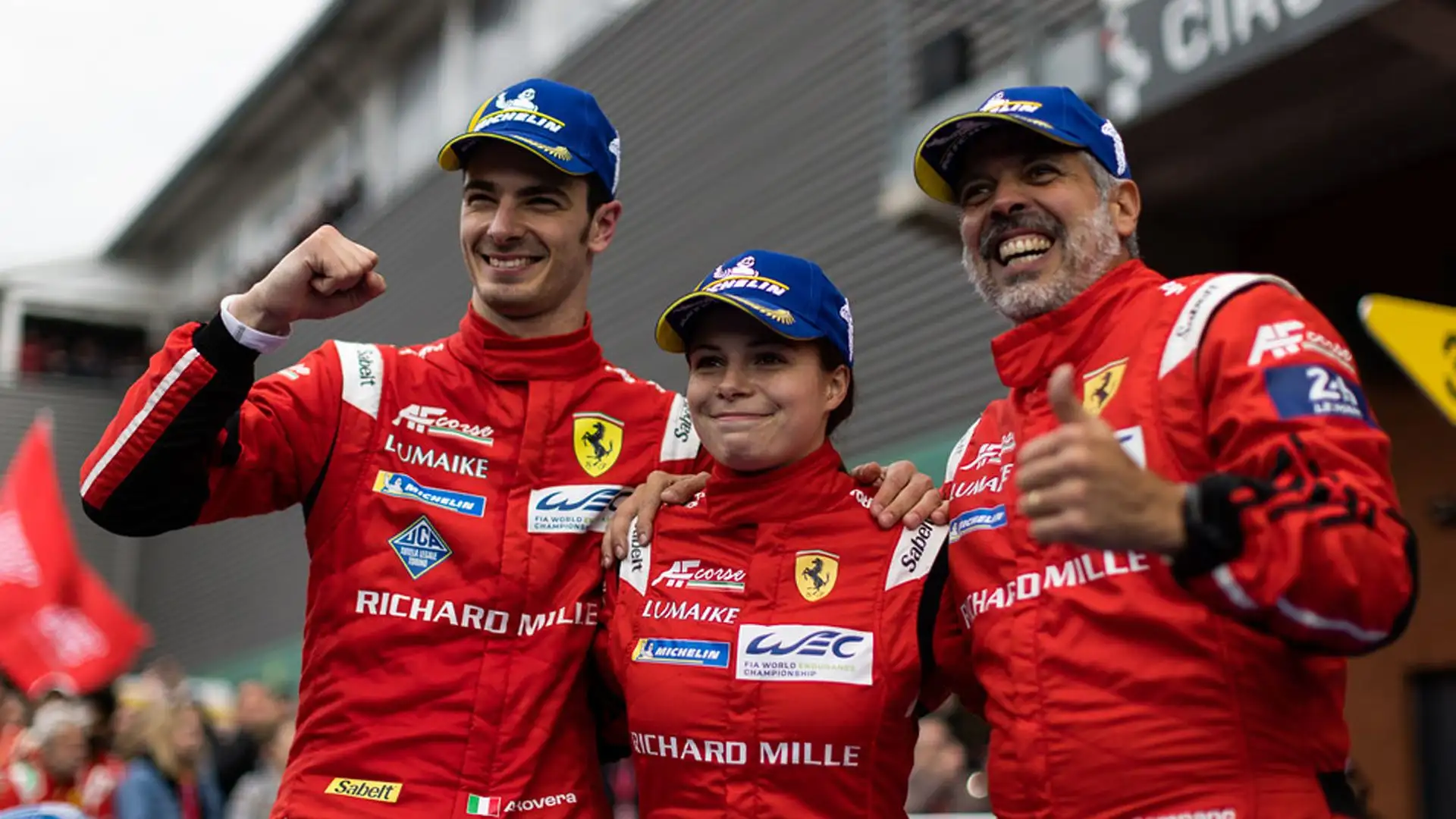 Il trio composto da Luis Perez Companc, Lilou Wadoux e Alessio Rovera ha dominato la gara(ph. Ufficio Stampa FIA WEC)