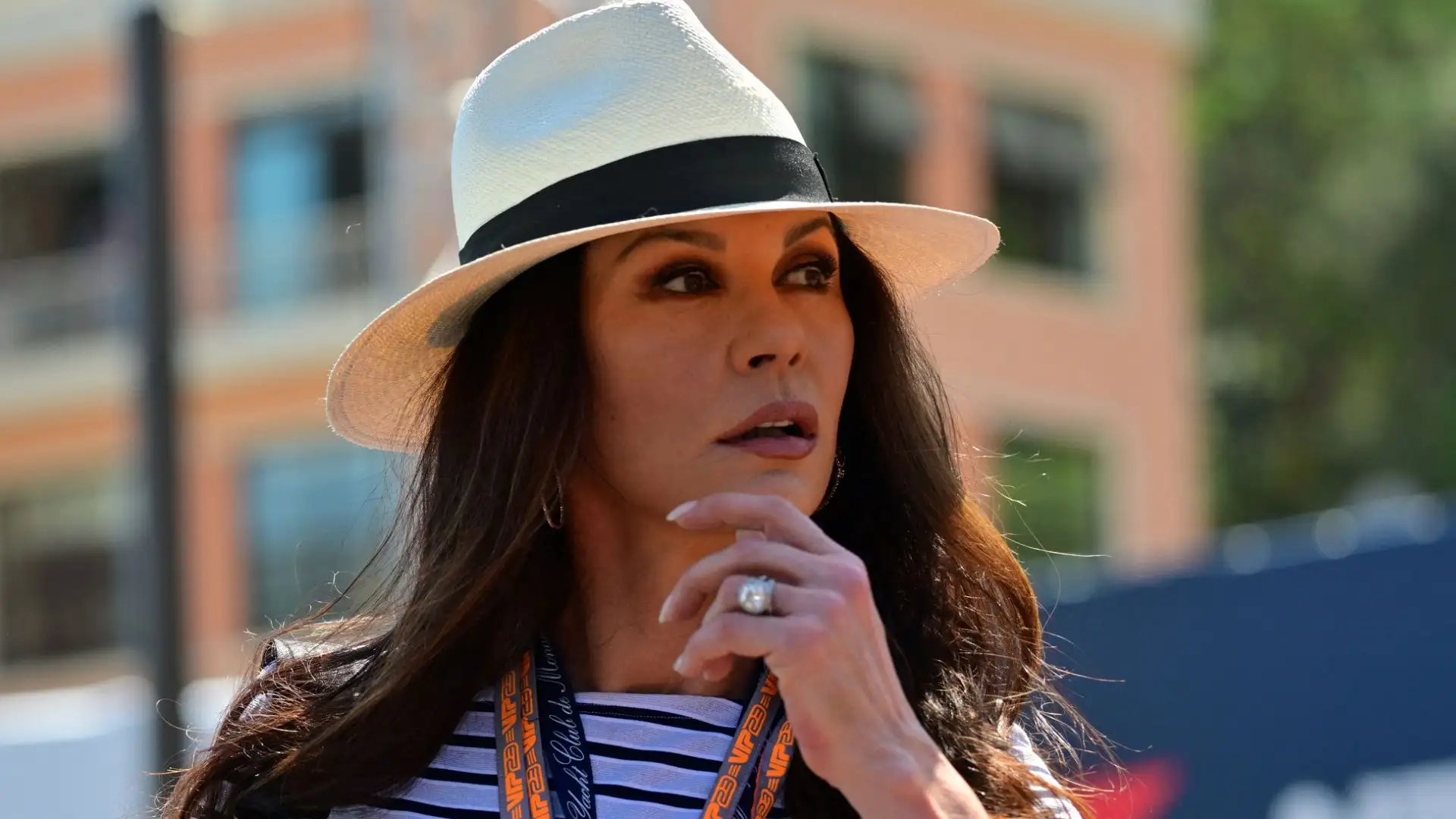 Con lui c'era la moglie Catherine Zeta-Jones