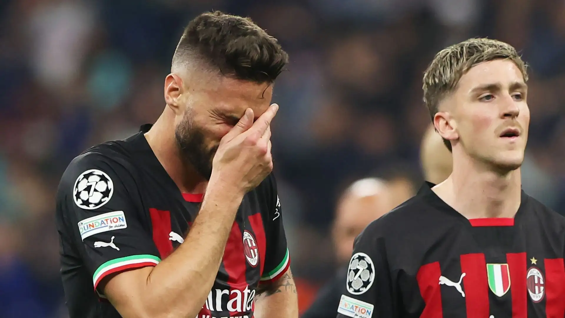 La finale di Champions League è sfumata per il Milan