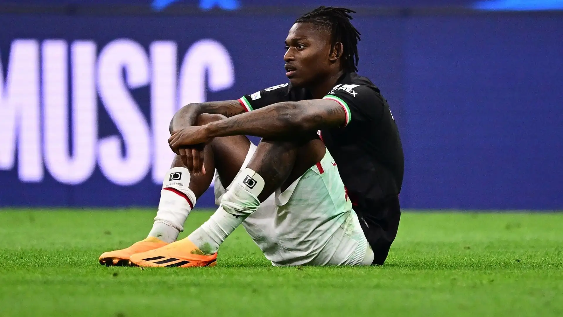 Molto deluso anche Rafael Leao