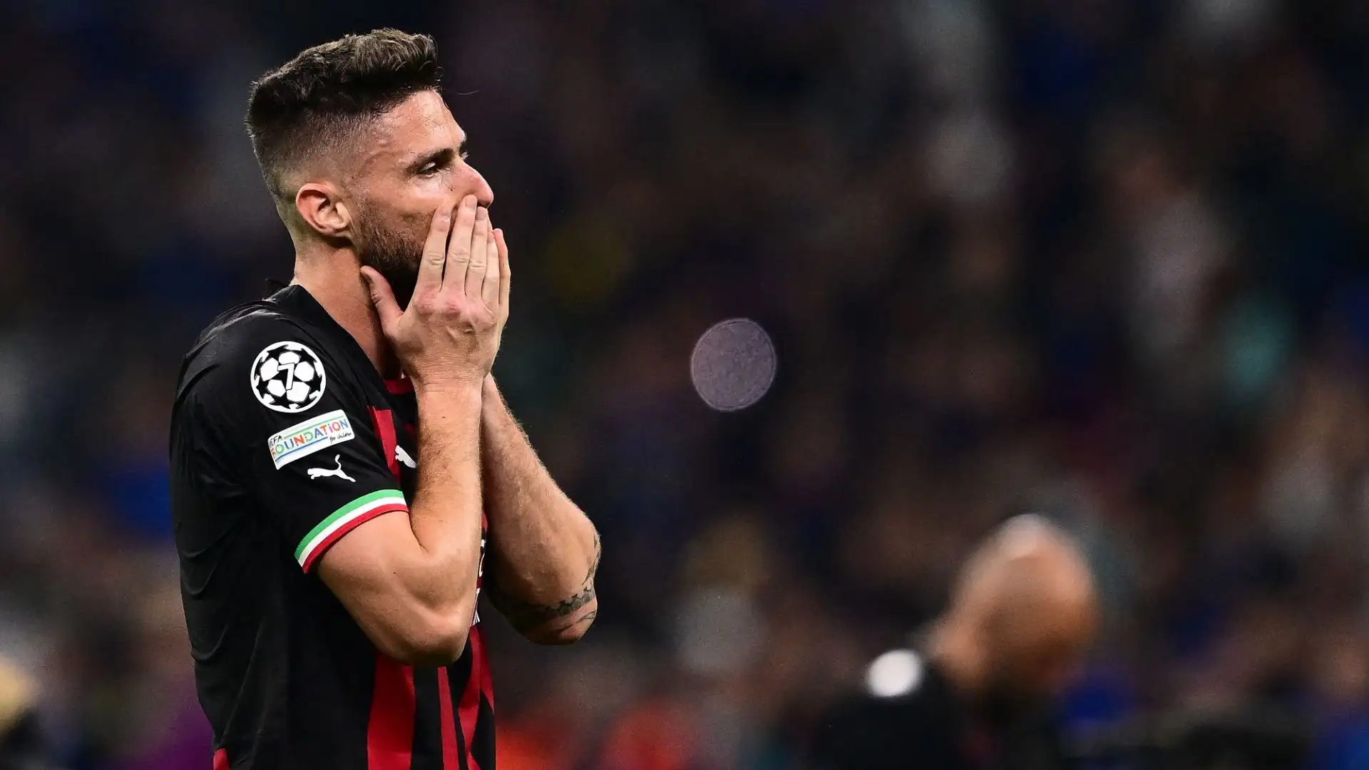 Il Milan non è mai riuscito a servire bene Giroud, che non ha creato pericoli