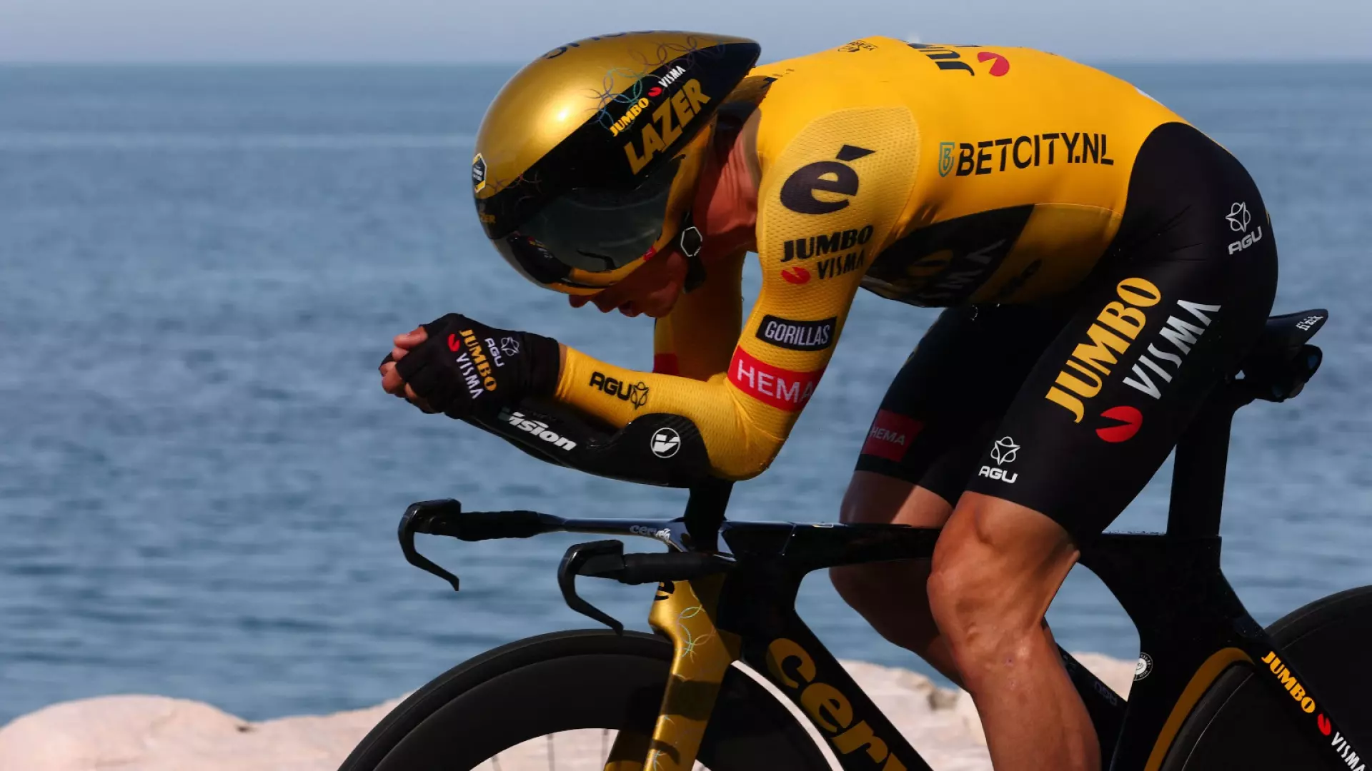 Giro 2023, Primoz Roglic vede il bicchiere mezzo pieno