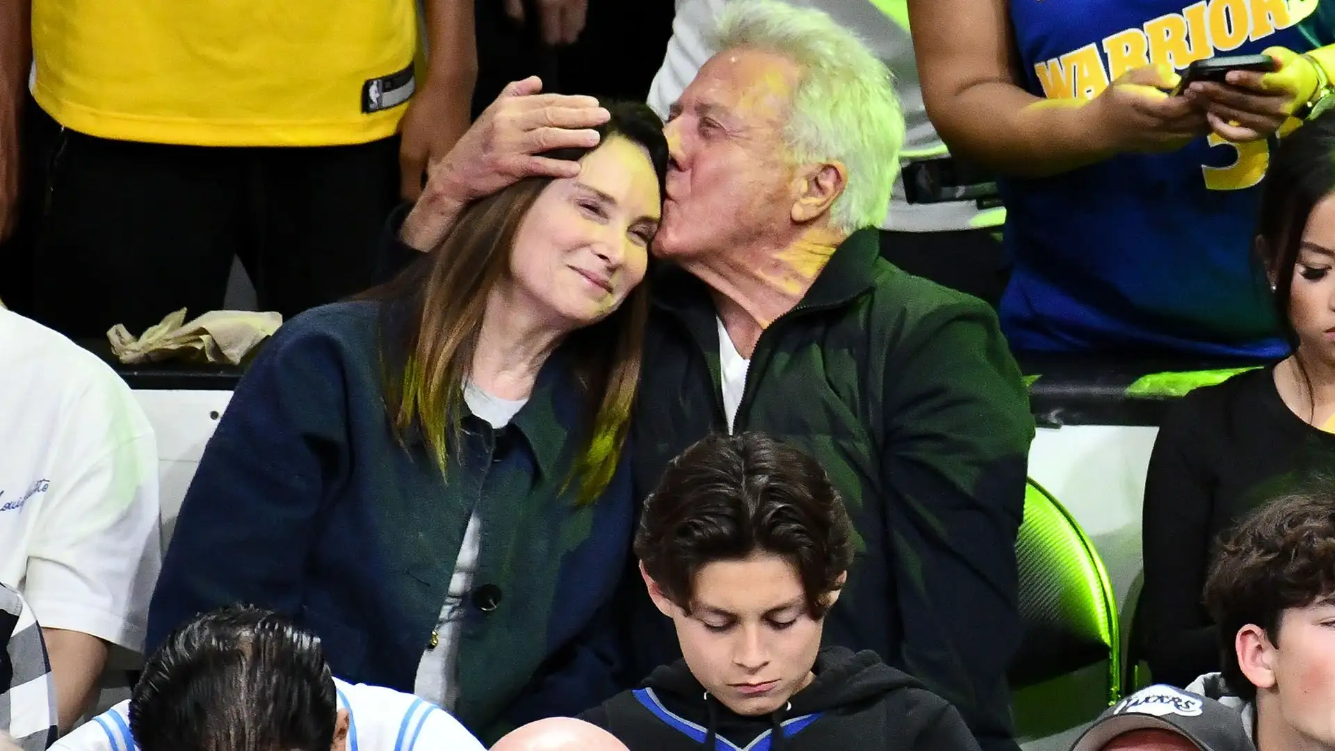 Dustin Hoffman and Lisa Hoffman