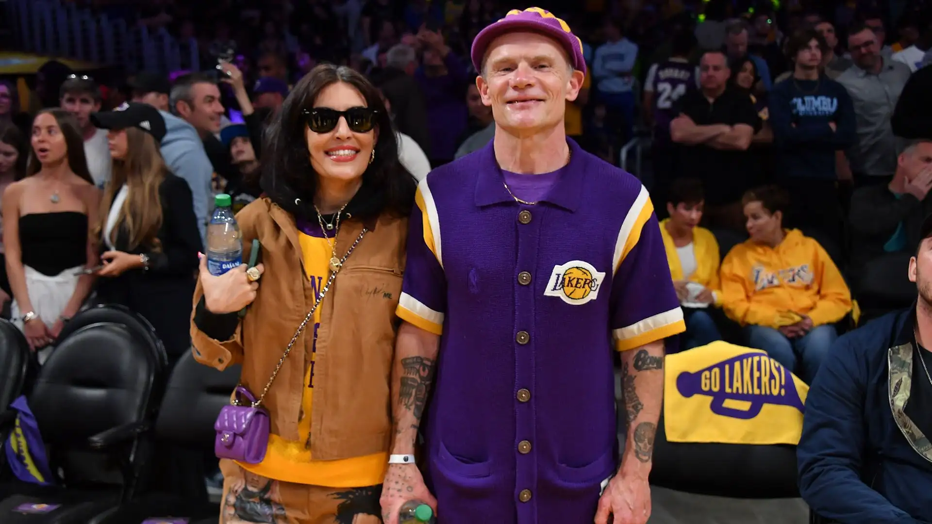 Flea and Melody Ehsani
