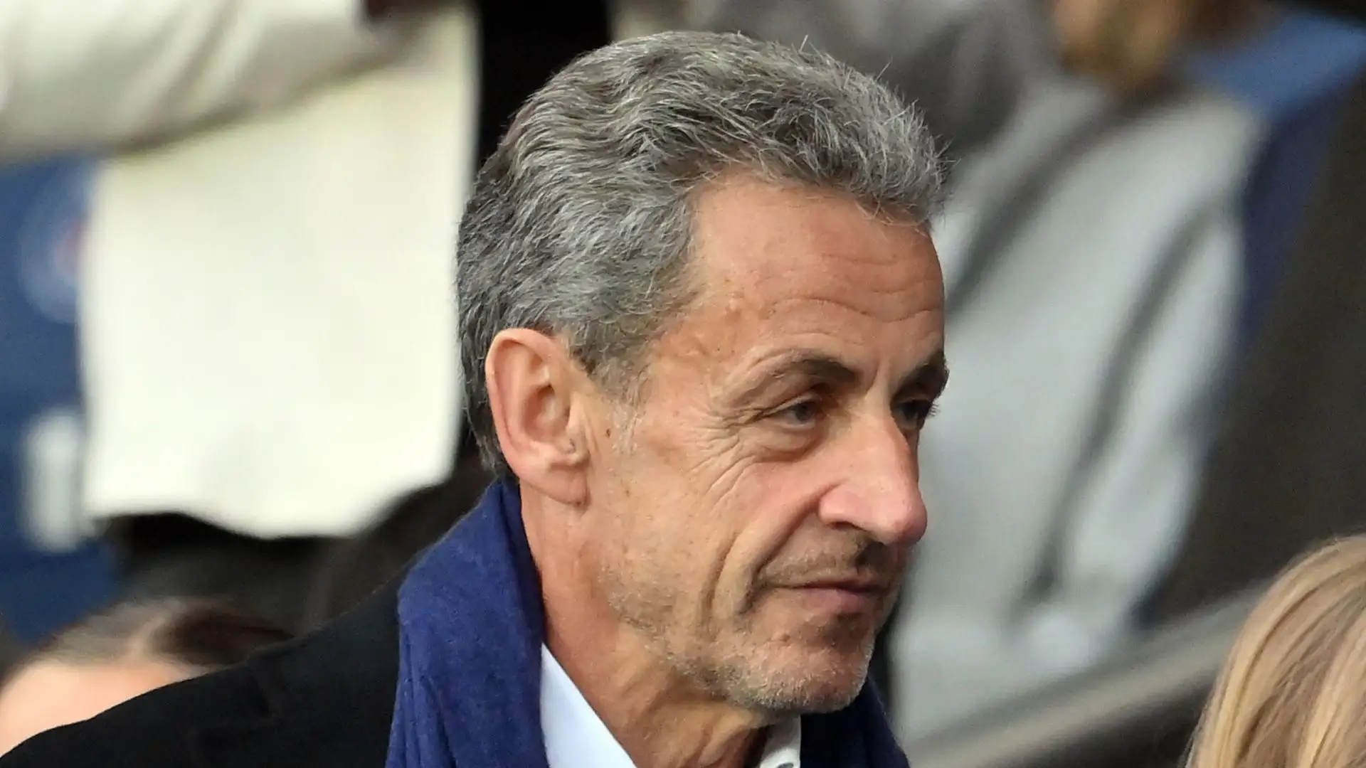 In tribuna c'era anche Nicolas Sarkozy