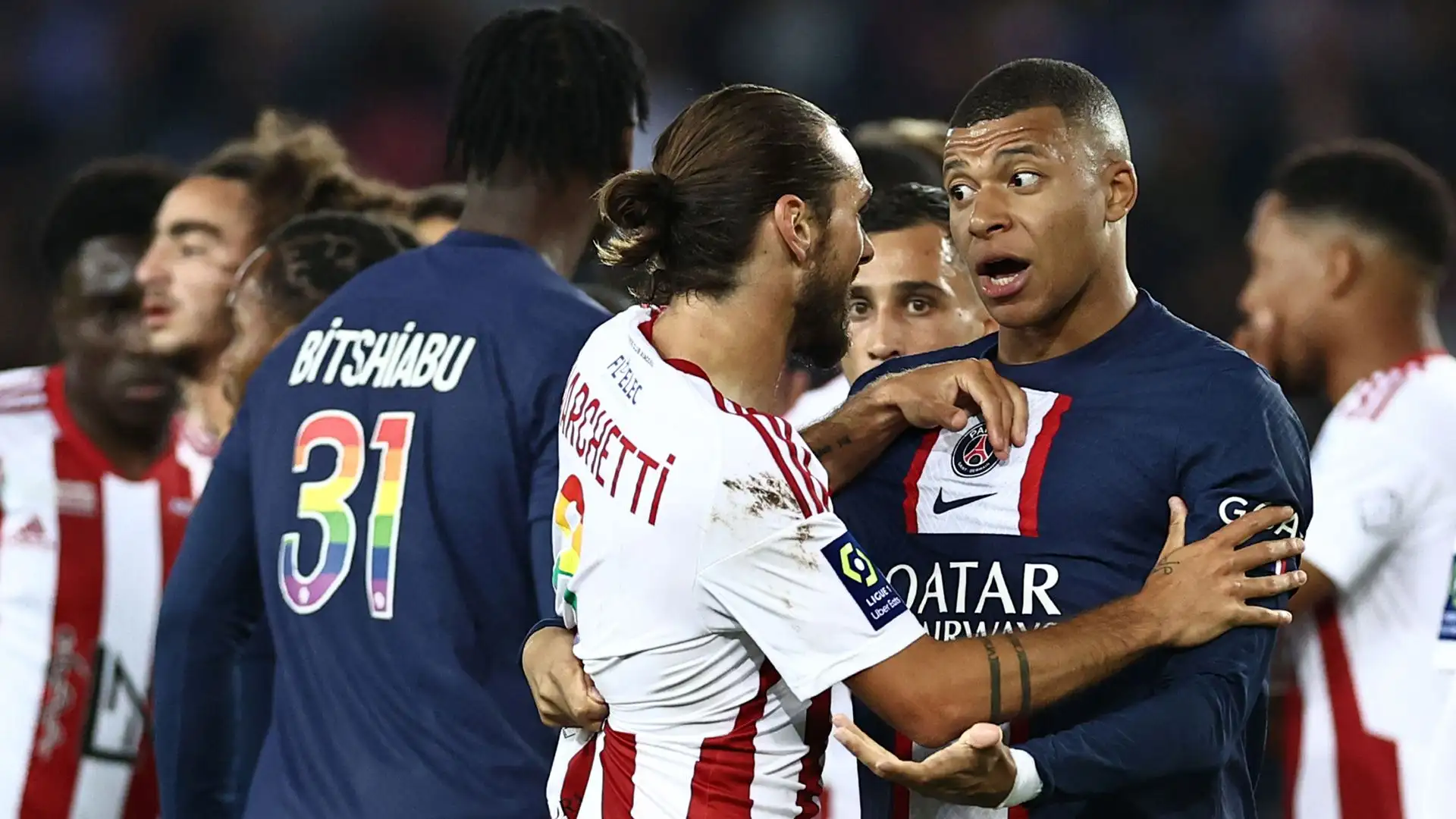 Altri tre gol dei parigini nella ripresa