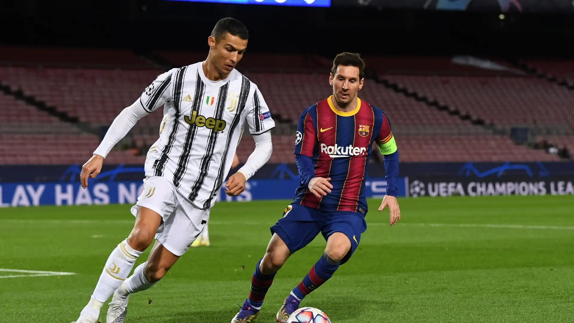 Cristiano Ronaldo nel 2020 con la Juventus