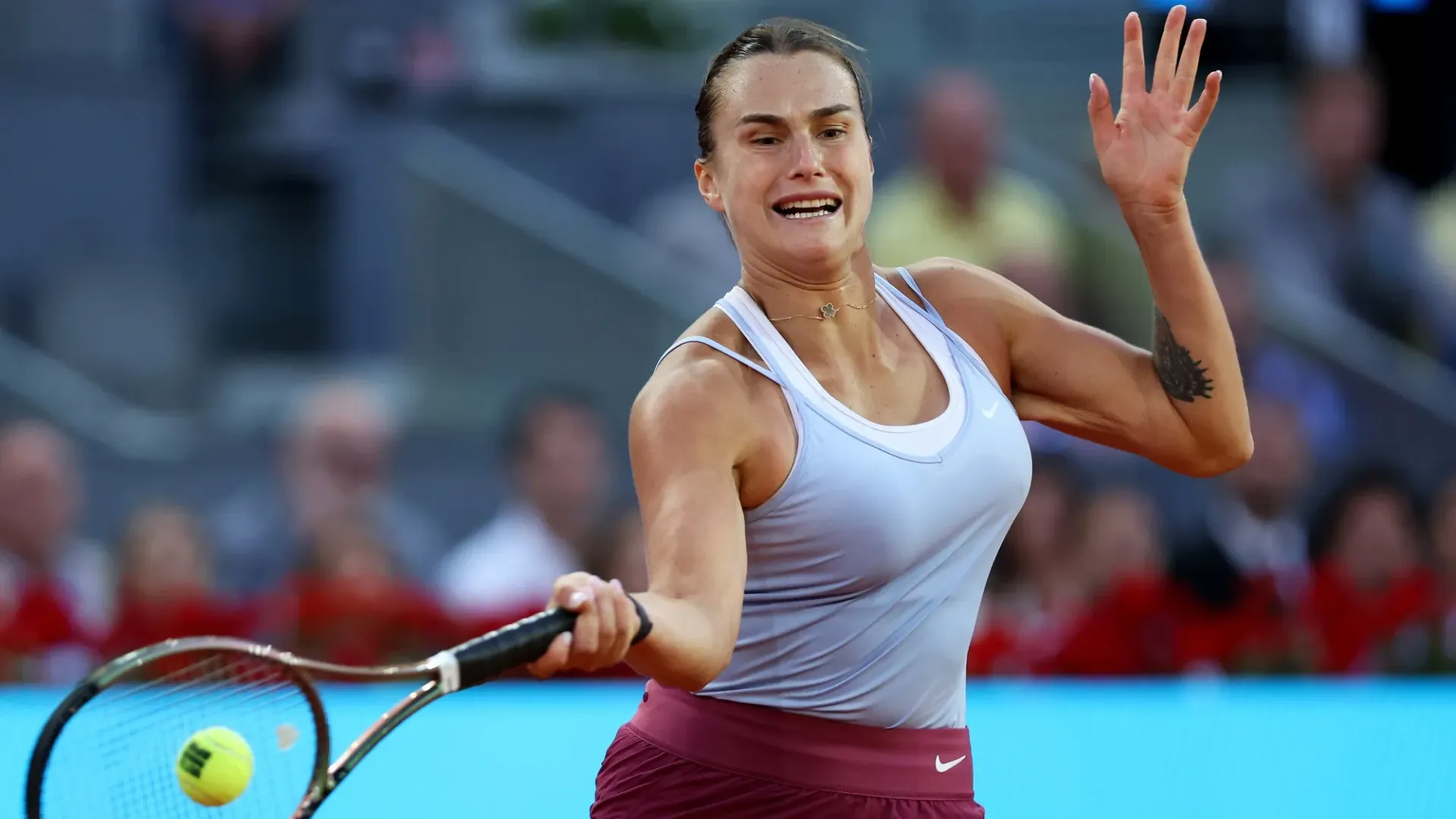 Aryna Sabalenka, amaro sfogo a Roma