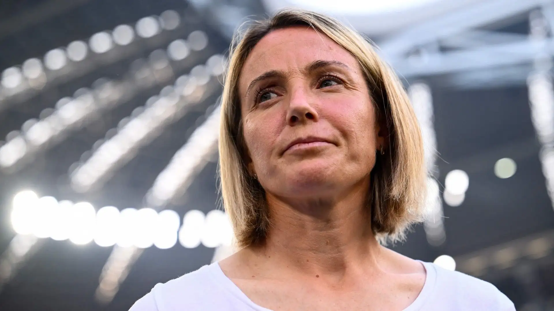 Sonia Bompastor ha giocato nell'Olympique Lione dal 2010 al 2013 e dal 2006 al 2009