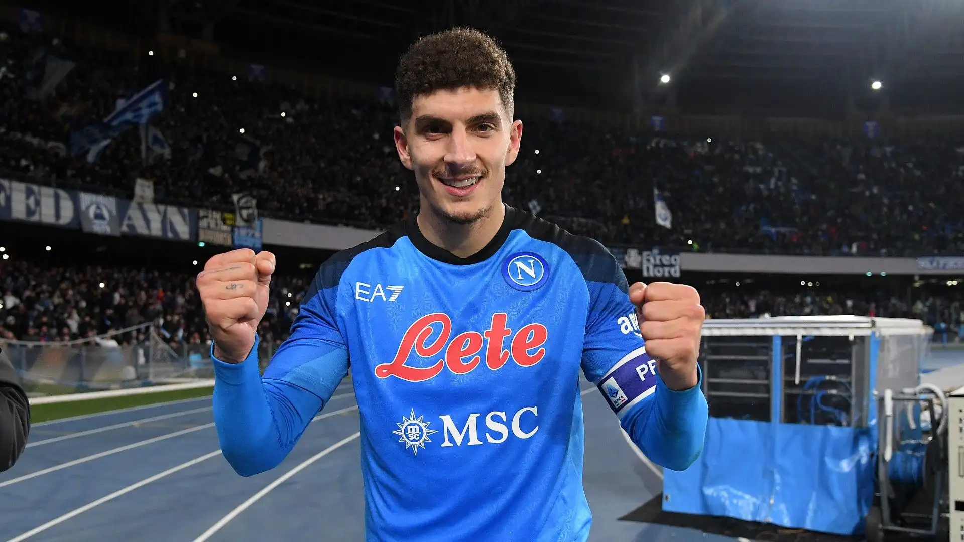 5- Giovanni Di Lorenzo, difensore, 4,44 milioni di euro all'anno
