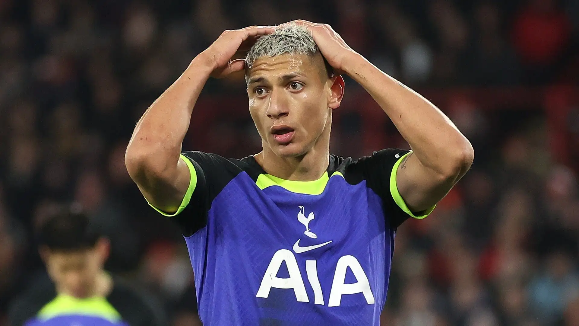 Richarlison: nonostante non sia felicissimo, l'attaccante brasiliano rimarrà al Tottenham
