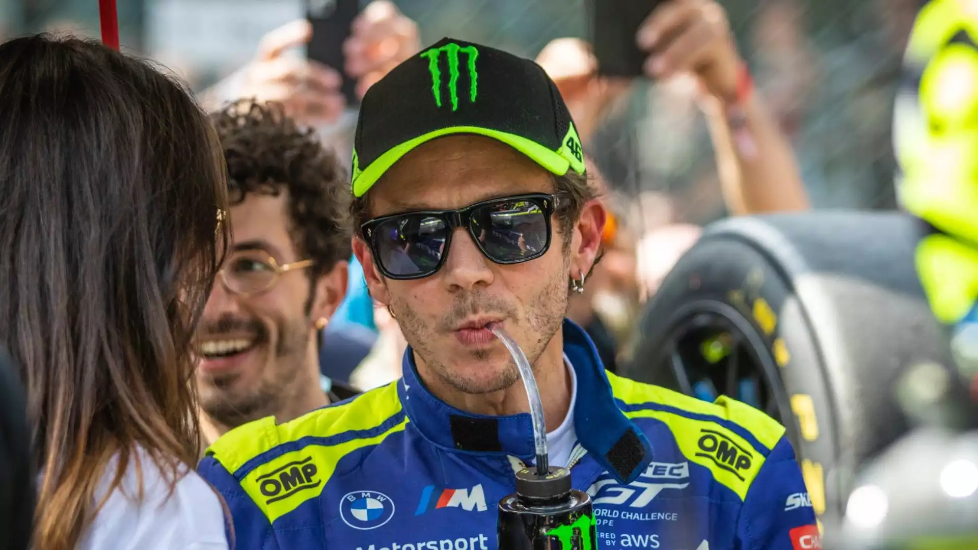 Valentino Rossi divide i meriti del suo primo podio