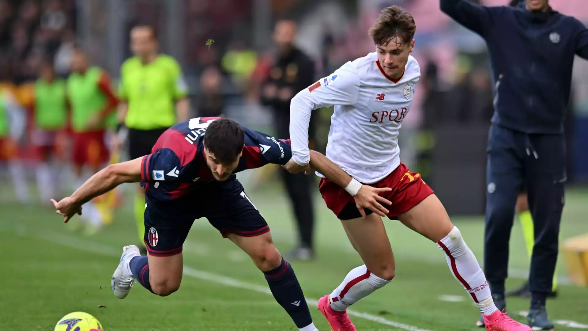 La Roma non supera il Bologna: 0-0, Champions League a -6
