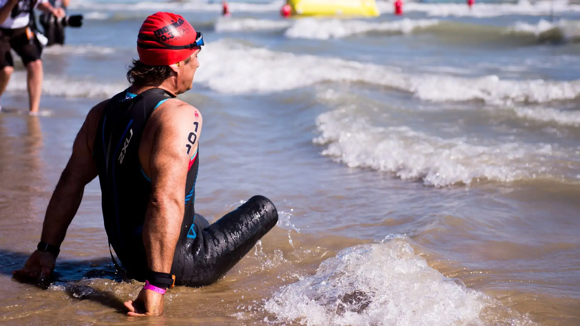 Anche in versione Ironman ha strabiliato