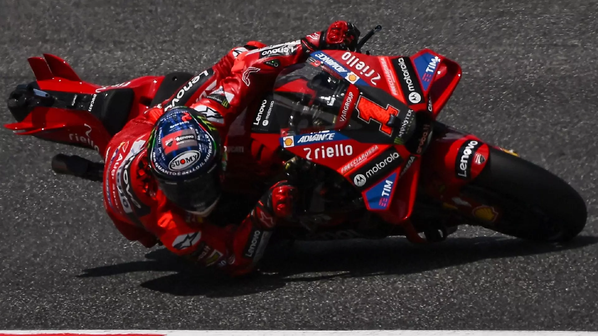 MotoGp: dominio Ducati e Bagnaia al Mugello. Quarto Marini, Marquez a terra