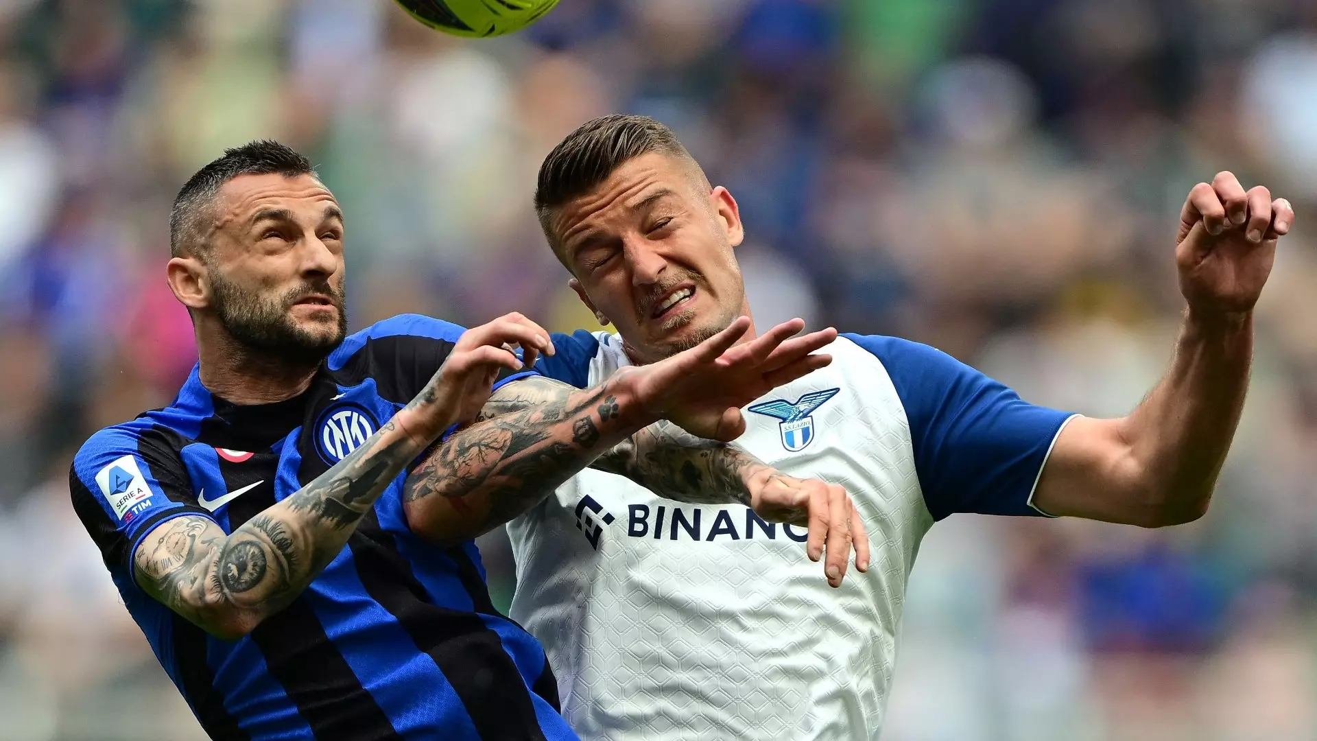 Cristiano Ronaldo tenta anche Marcelo Brozovic