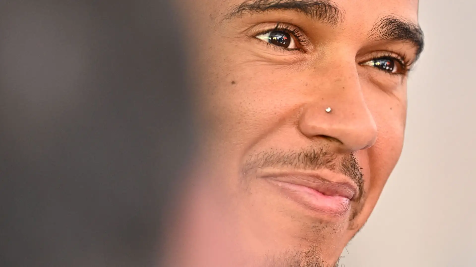 Anche Lewis Hamilton è apparso molto sereno
