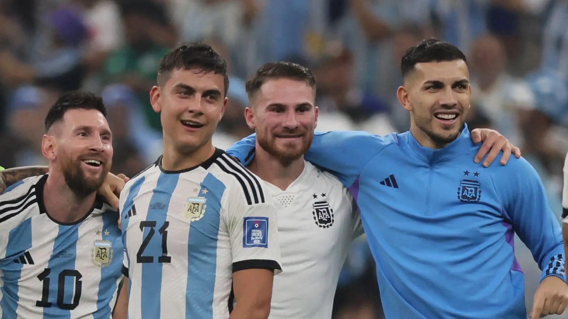 Mac Allister ha giocato 6 partite del Mondiale di Qatar 2022, andando a segno nella partita contro la Polonia.