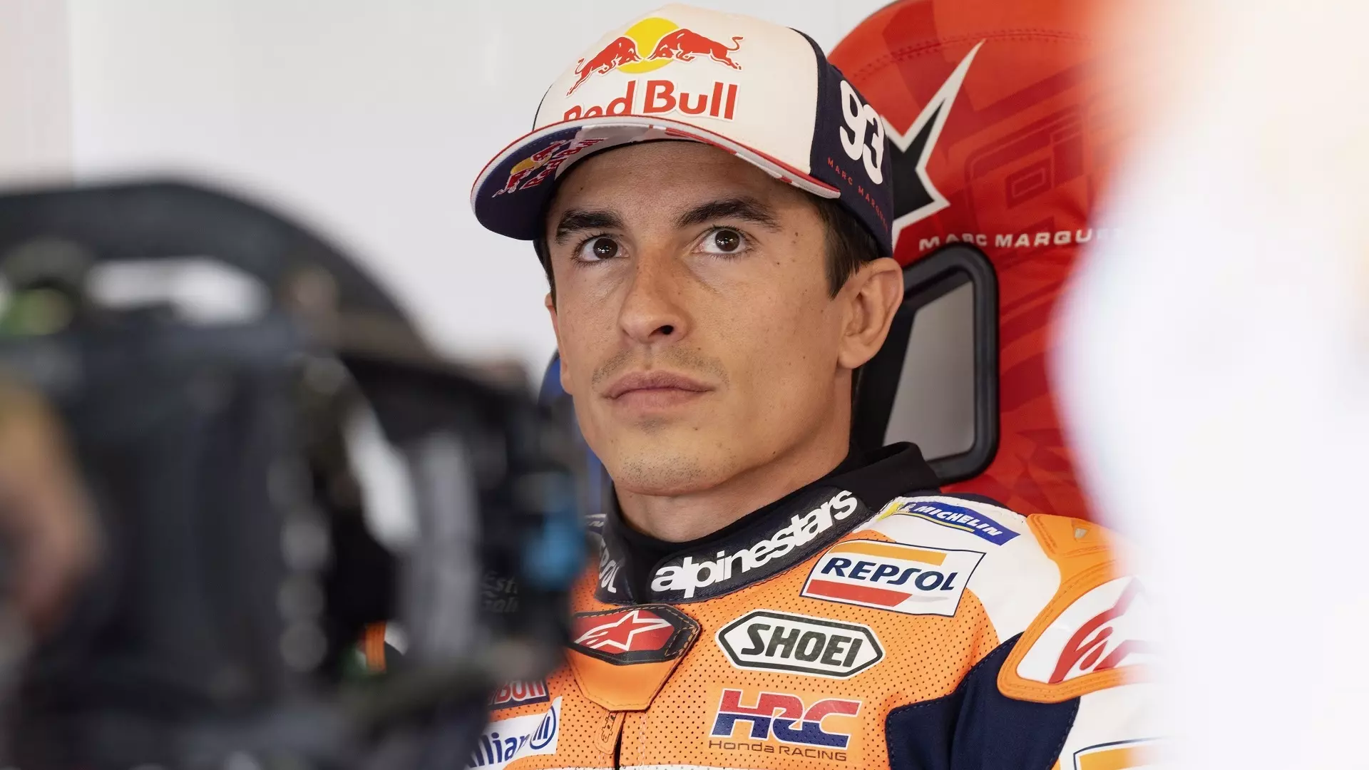 MotoGP, warm-up GP Germania: Marc Marquez cade ancora