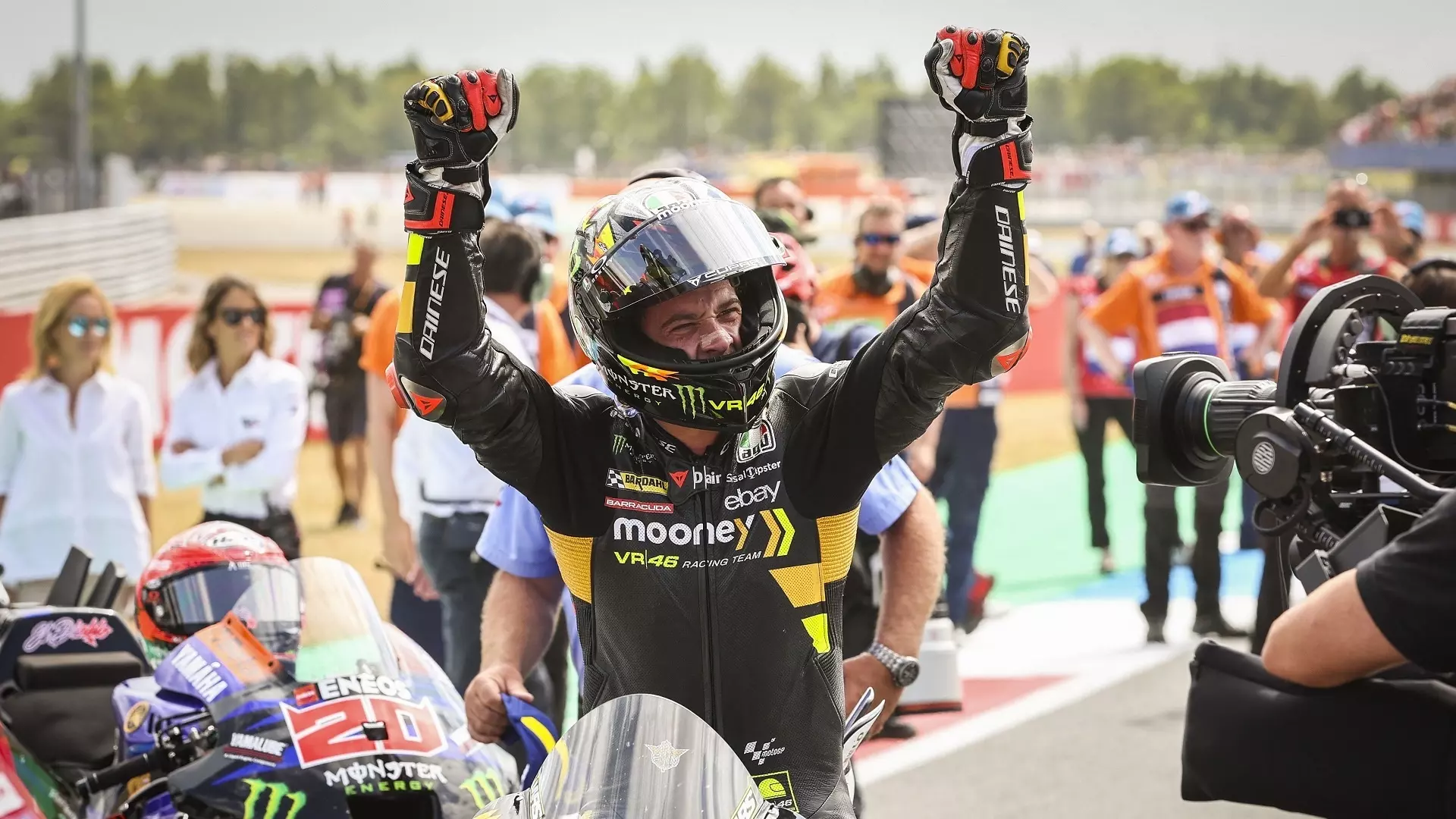 MotoGP, gara sprint Assen: la soddisfazione di Marco Bezzecchi