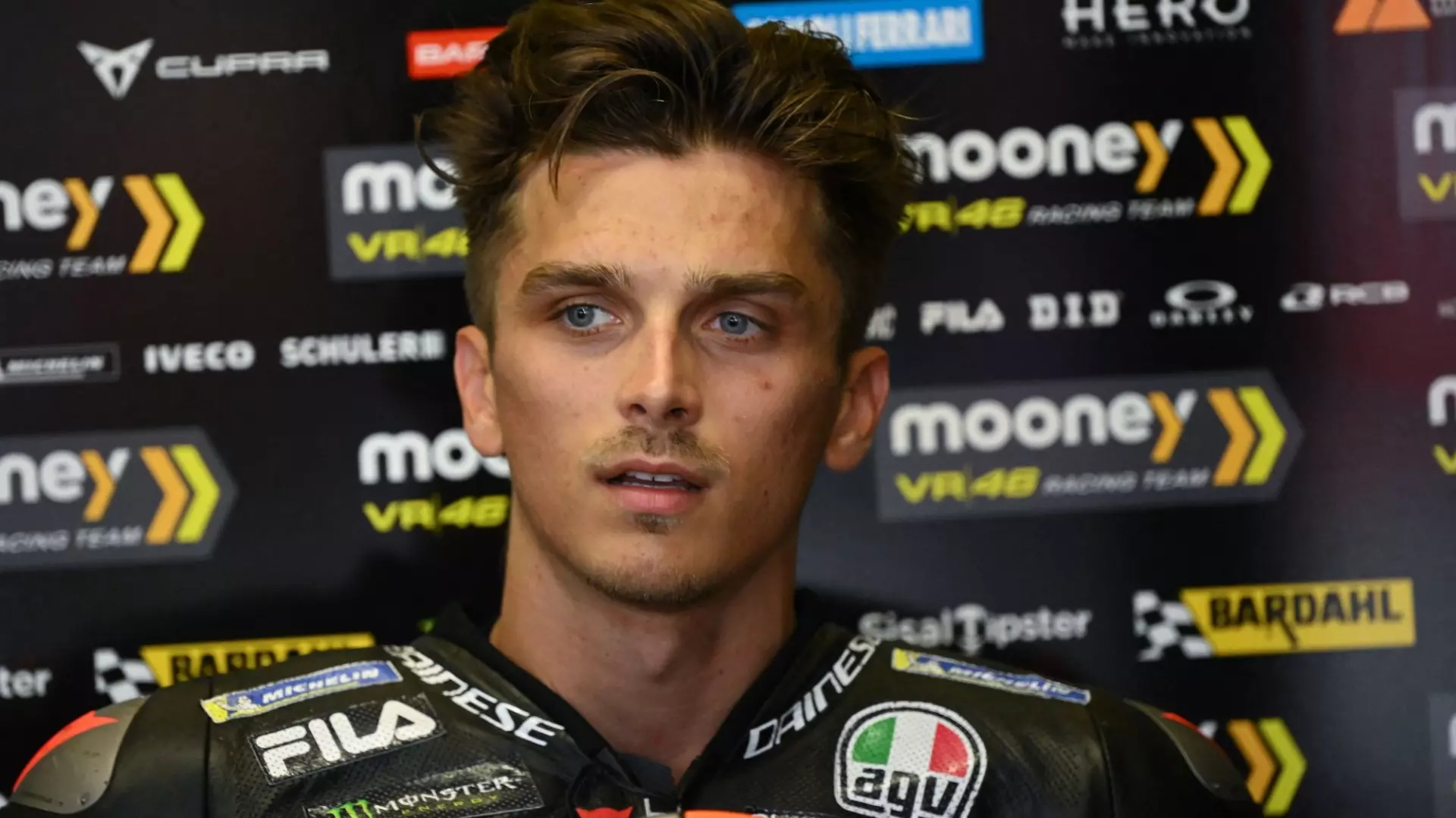 Luca Marini, retroscena su Valentino Rossi: “Neanche lui lo sapeva”