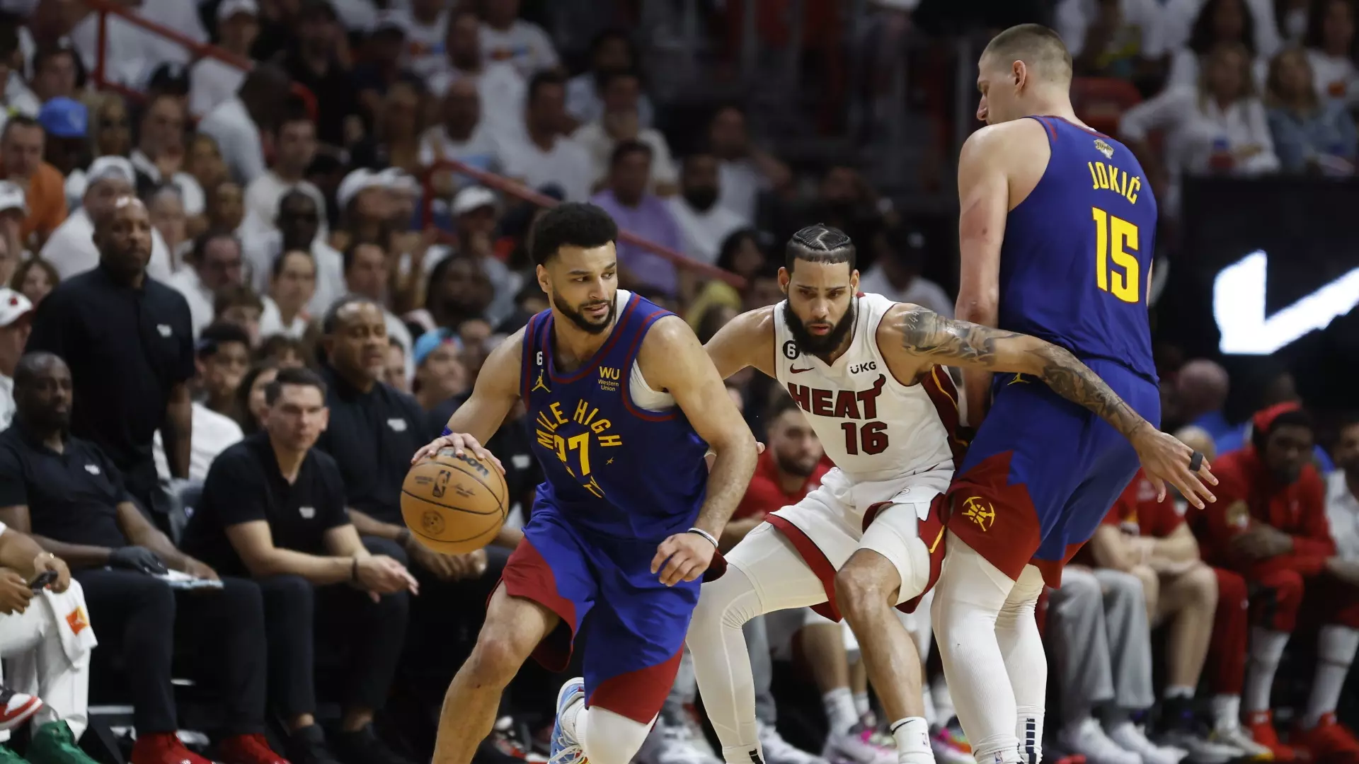 NBA Finals, Denver vince gara 3 nel segno del duo Jokic-Murray