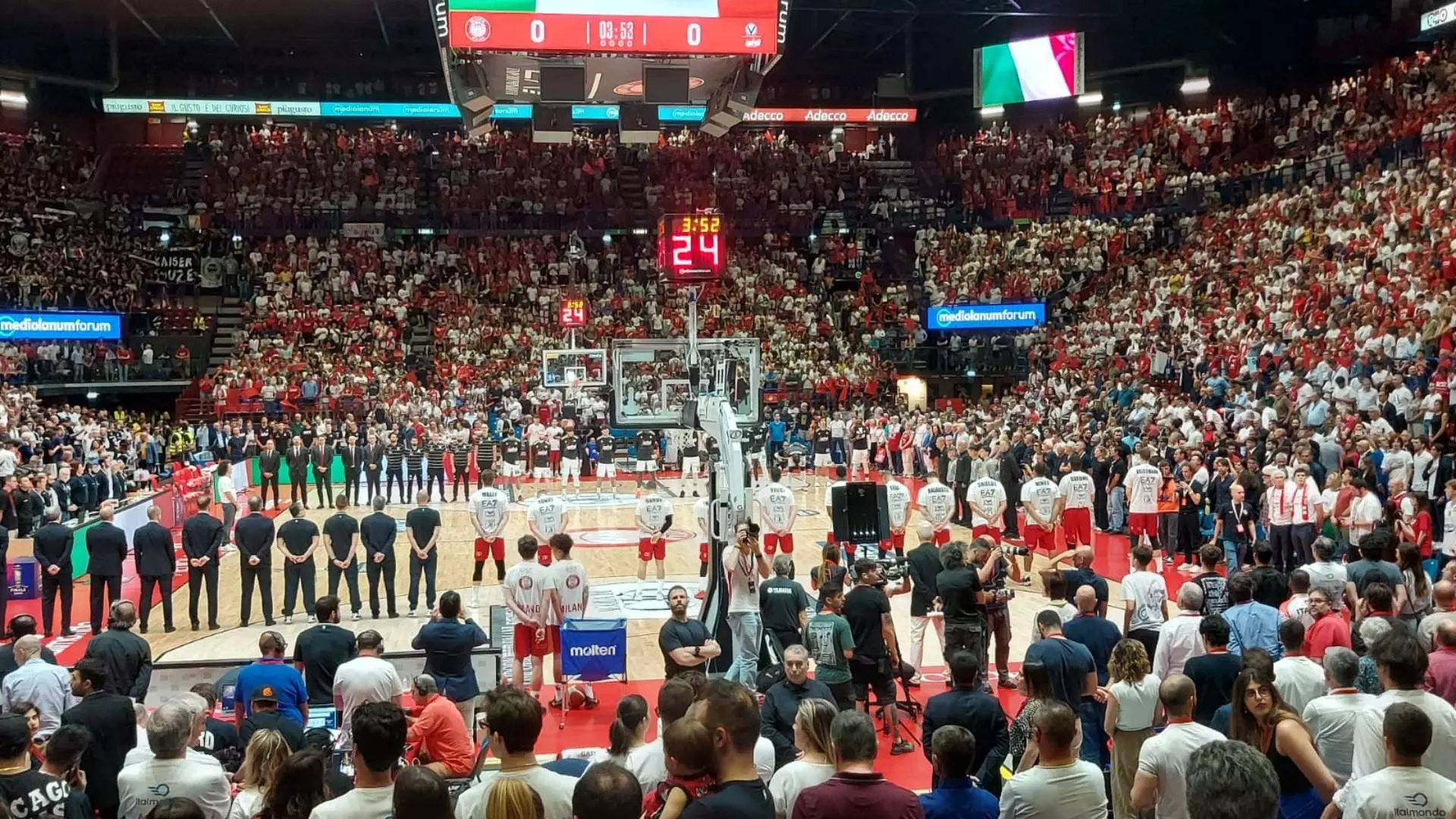 L’Olimpia Milano è campione d’Italia