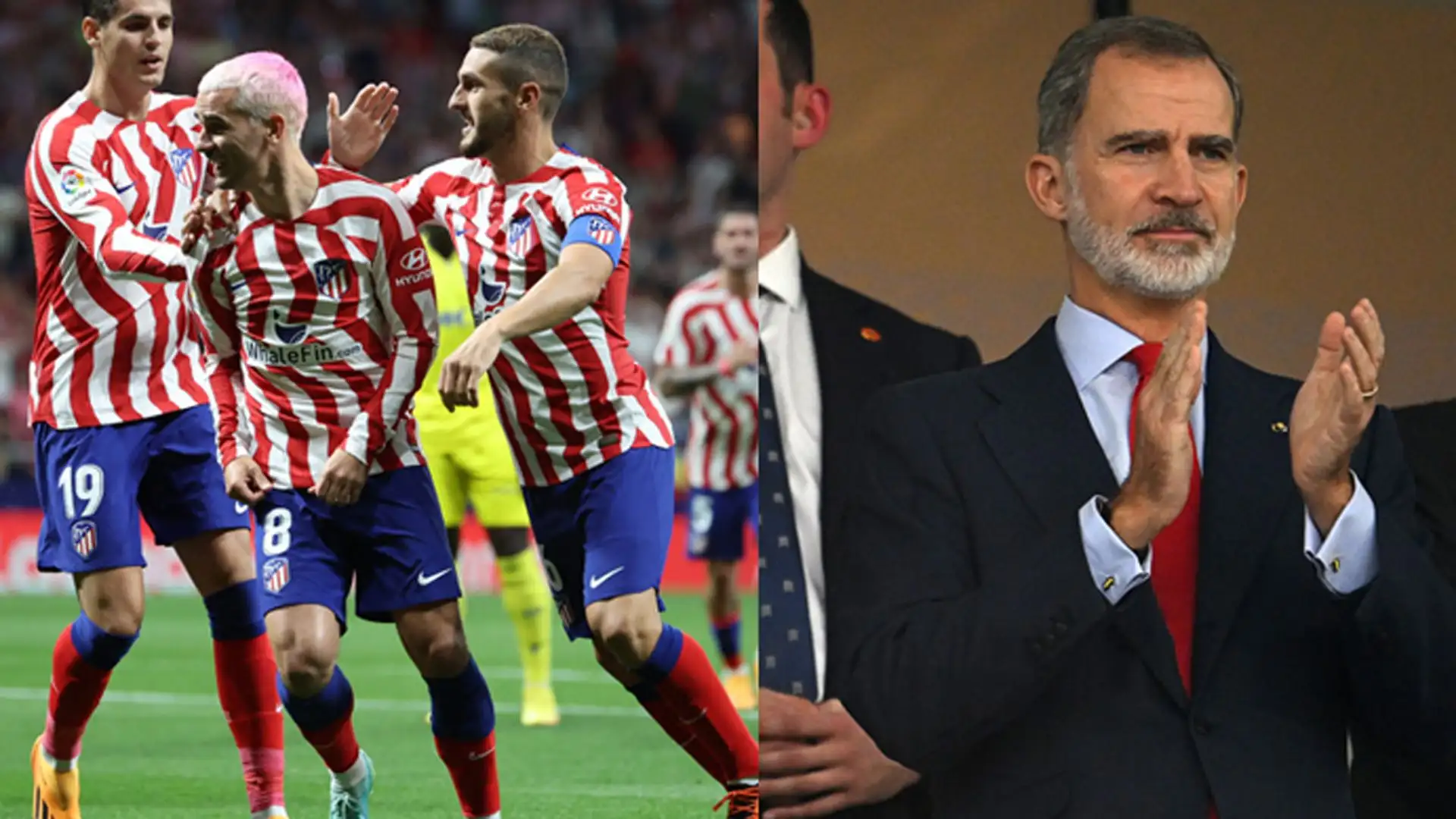 L'Atletico Madrid è la squadra del cuore del re di Spagna Filippo VI
