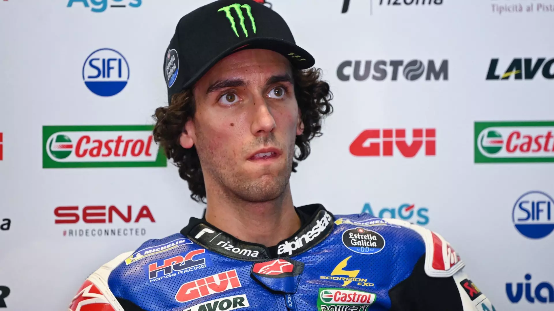 MotoGp, frattura di perone e tibia per Alex Rins