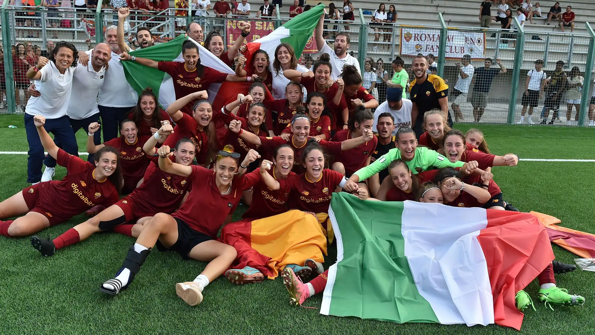 Qui, ancora loro, ma dopo avere conquistato il Tricolore