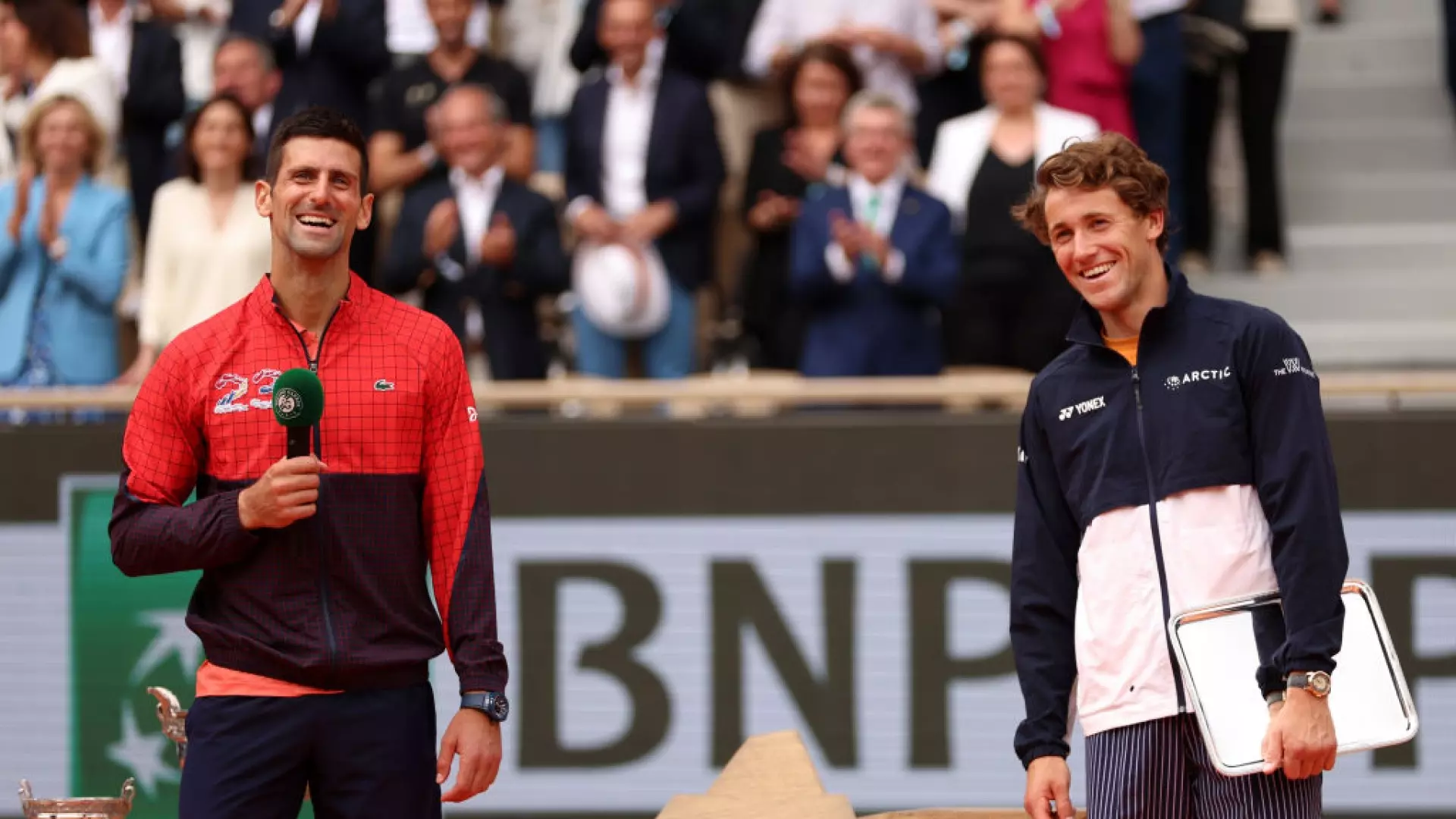 Casper Ruud vuole sfidare ancora Novak Djokovic
