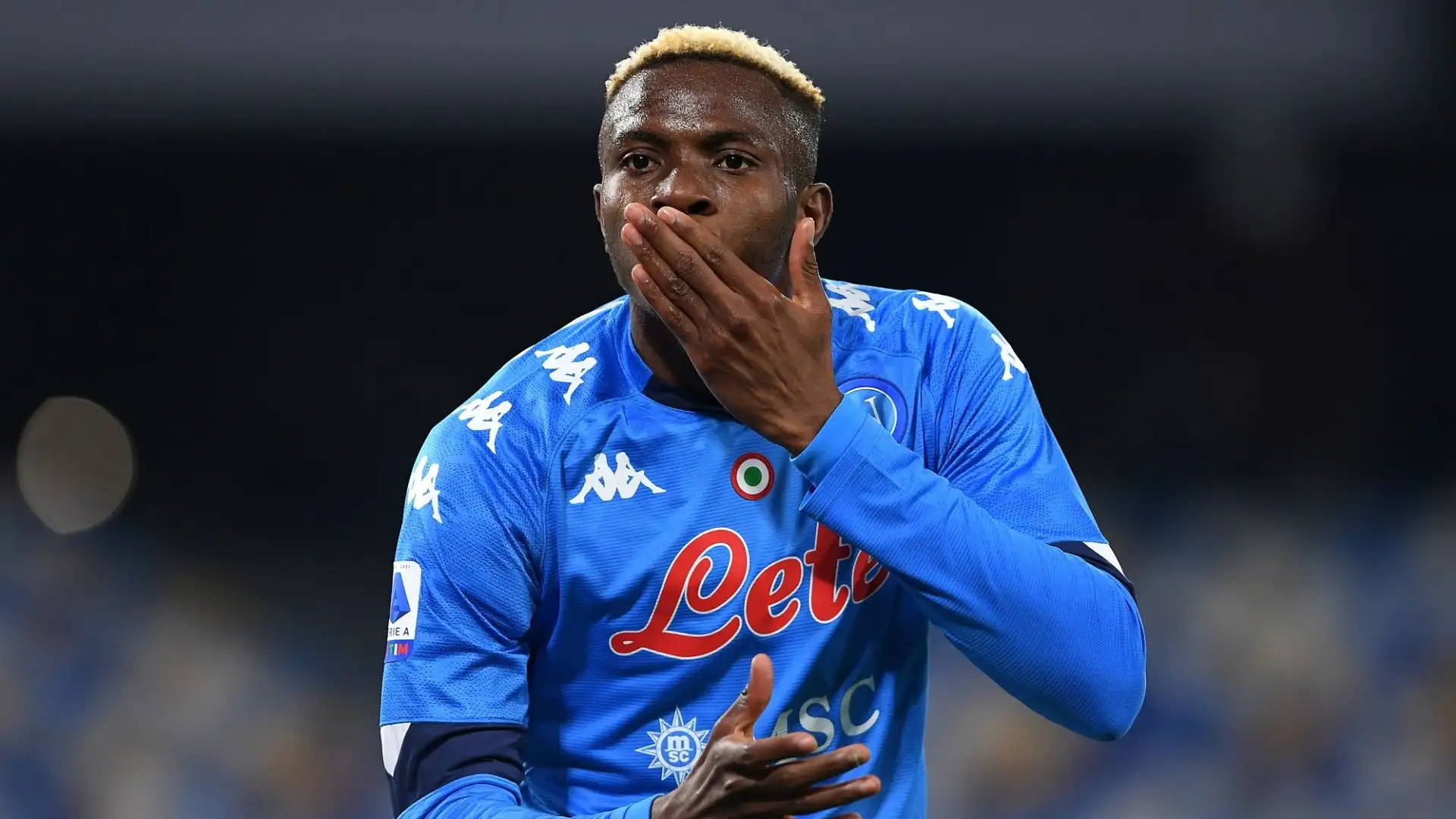 Il miglior attaccante è Victor Osimhen (Napoli)