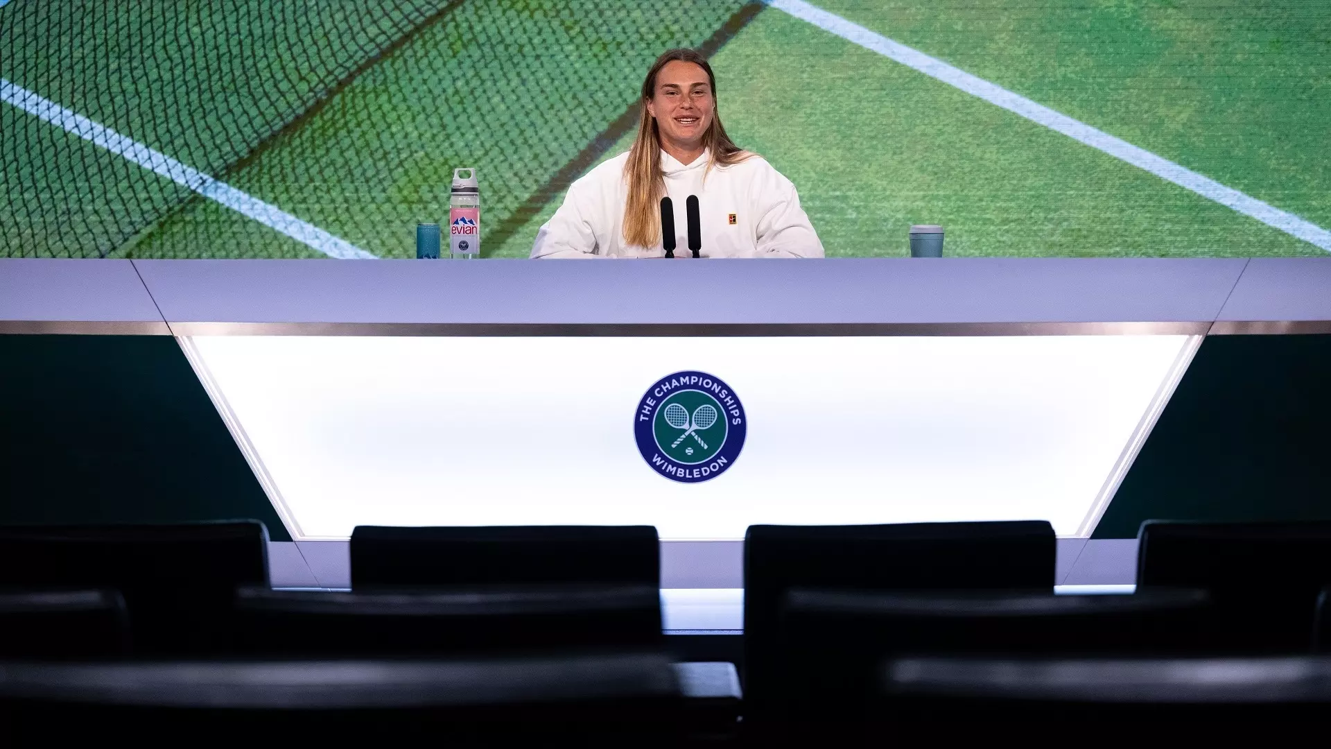 La commozione di Aryna Sabalenka per il ritorno a Wimbledon