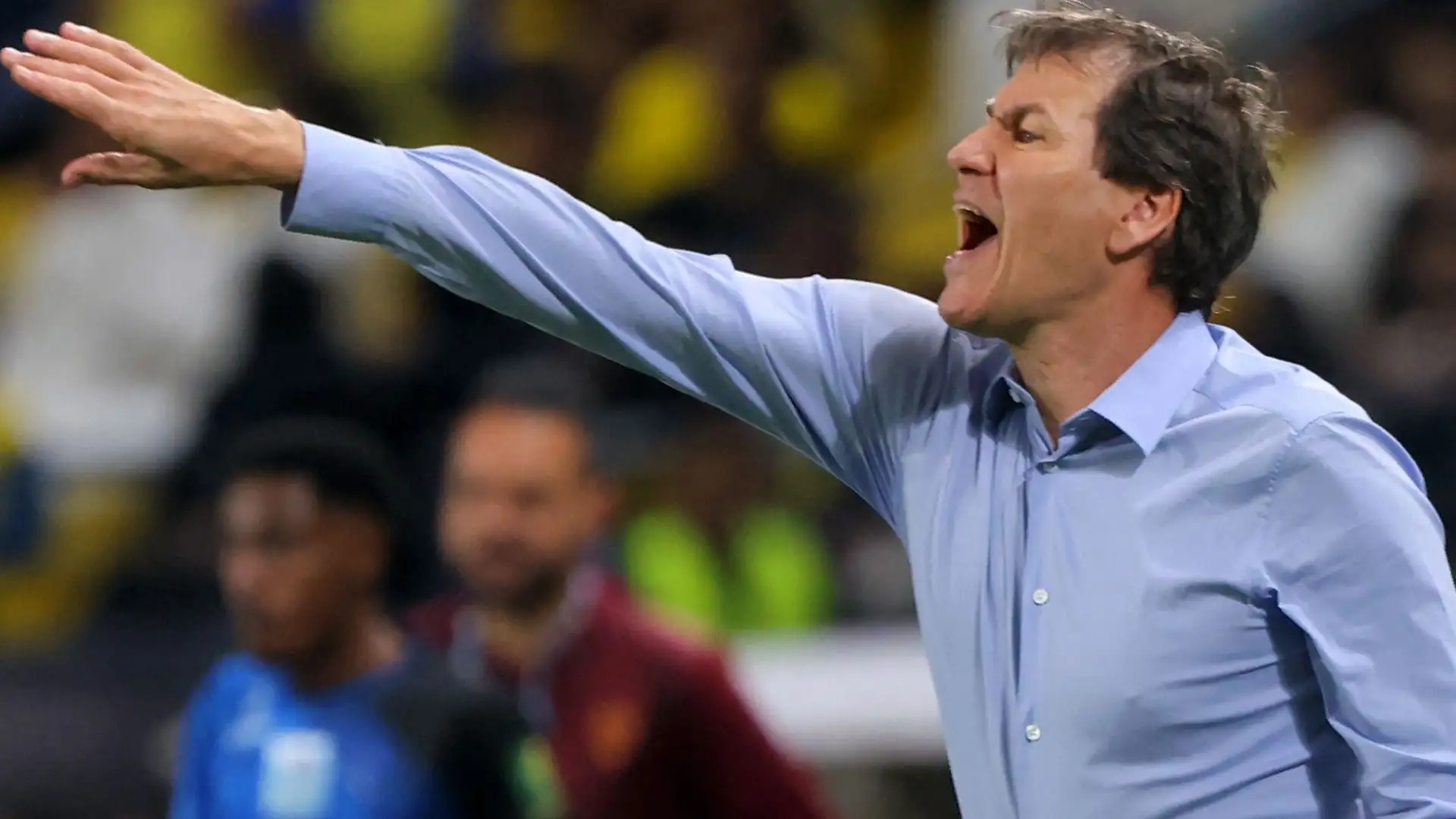 Sesta piazza per il nuovo allenatore del Napoli Rudi Garcia