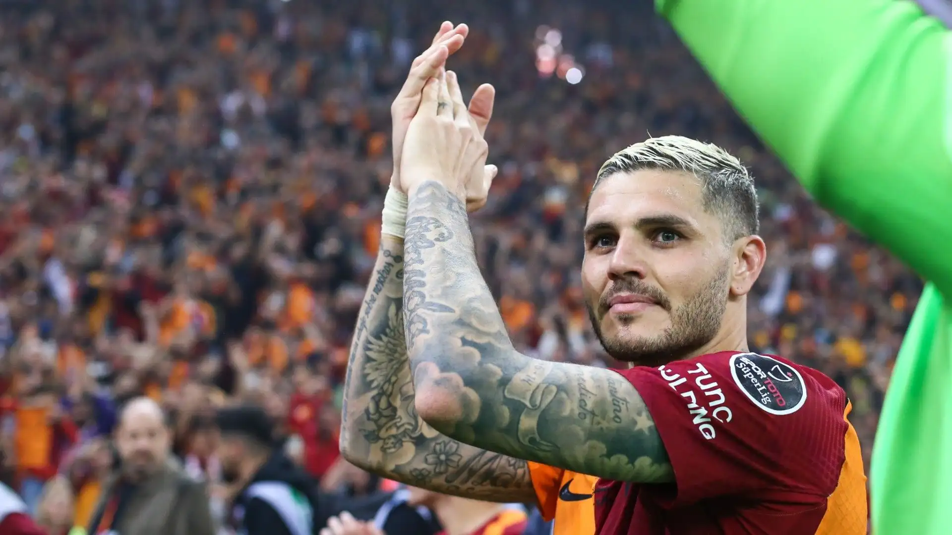 Grazie anche alle sue marcature il Galatasaray ha vinto il campionato quest'anno
