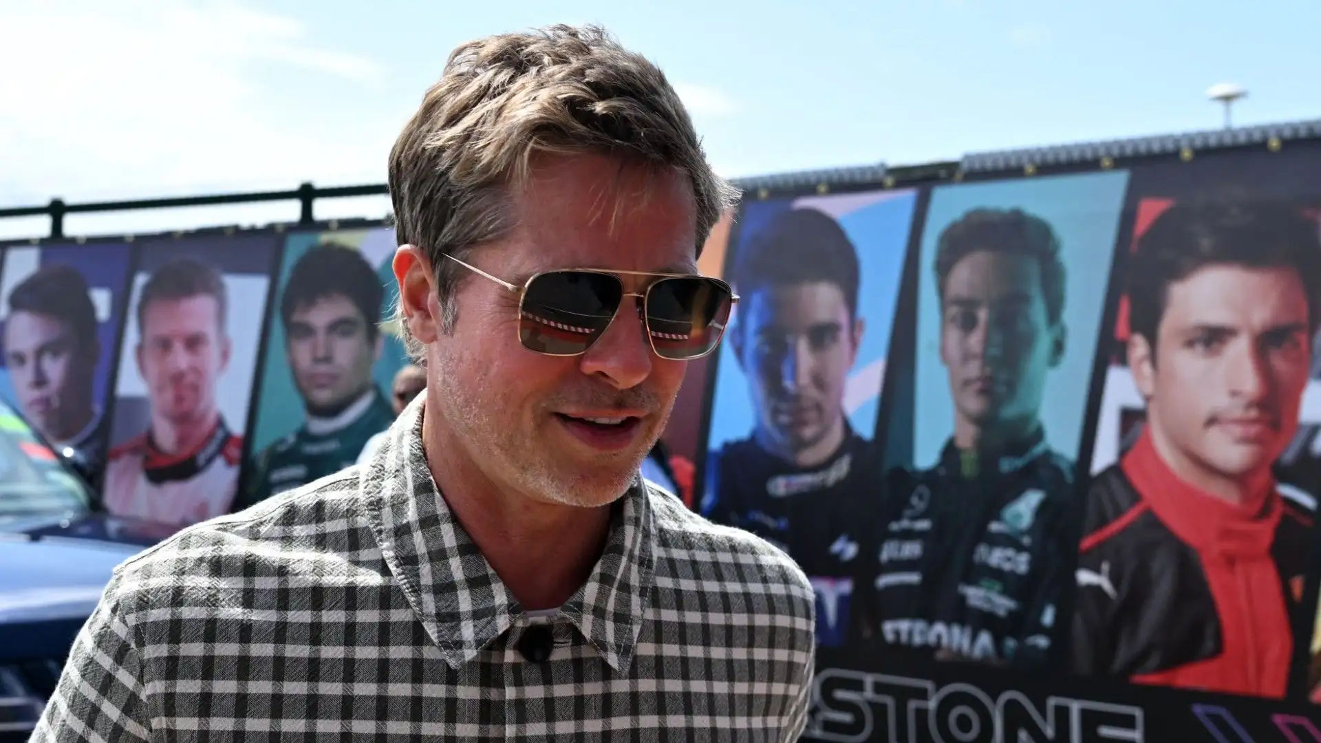 Il famosissimo attore si è palesato a Silverstone in occasione del GP di Gran Bretagna
