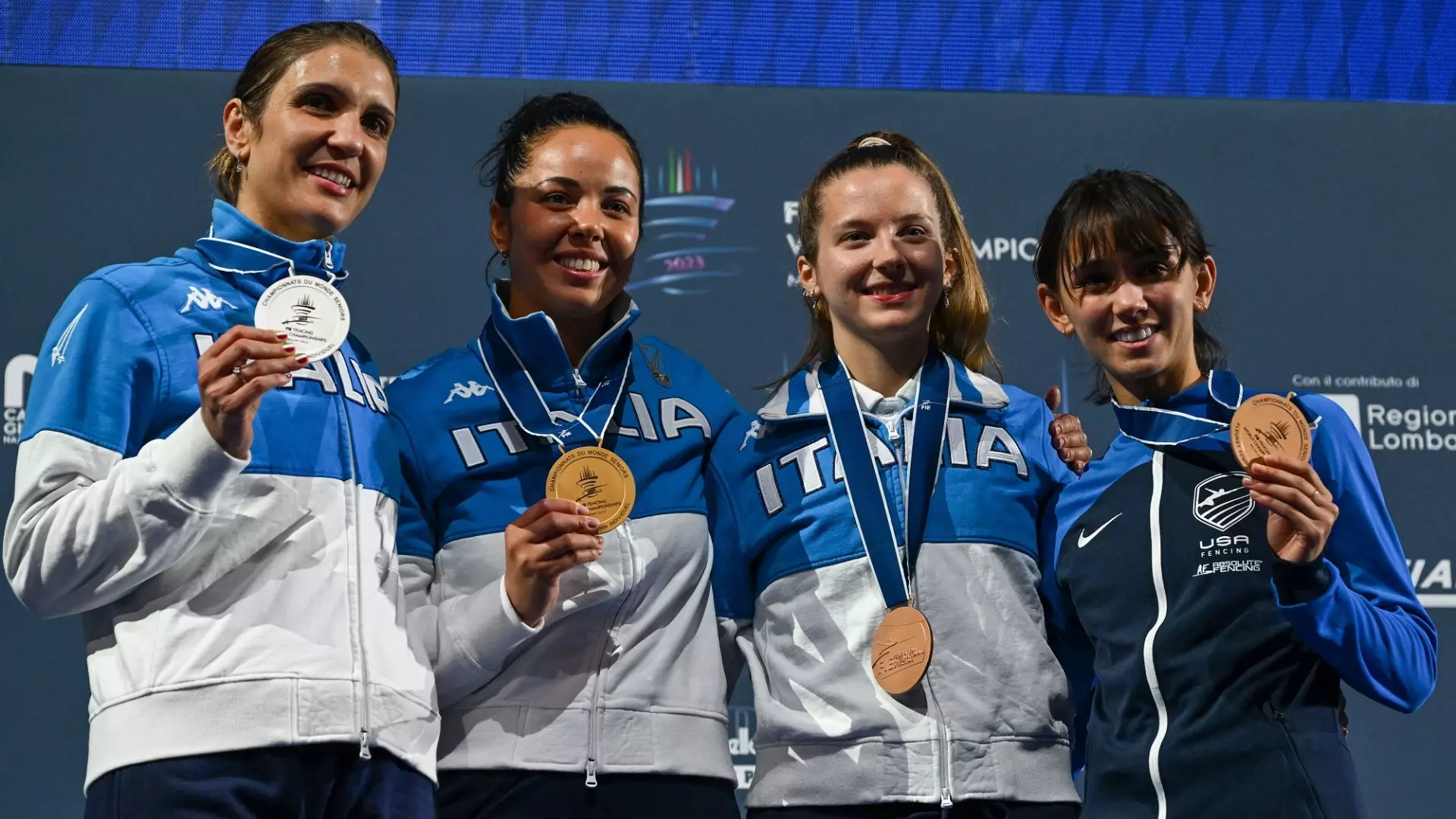 Mondiali: tris azzurro nel fioretto, trionfa Alice Volpi. Arianna Errigo commossa