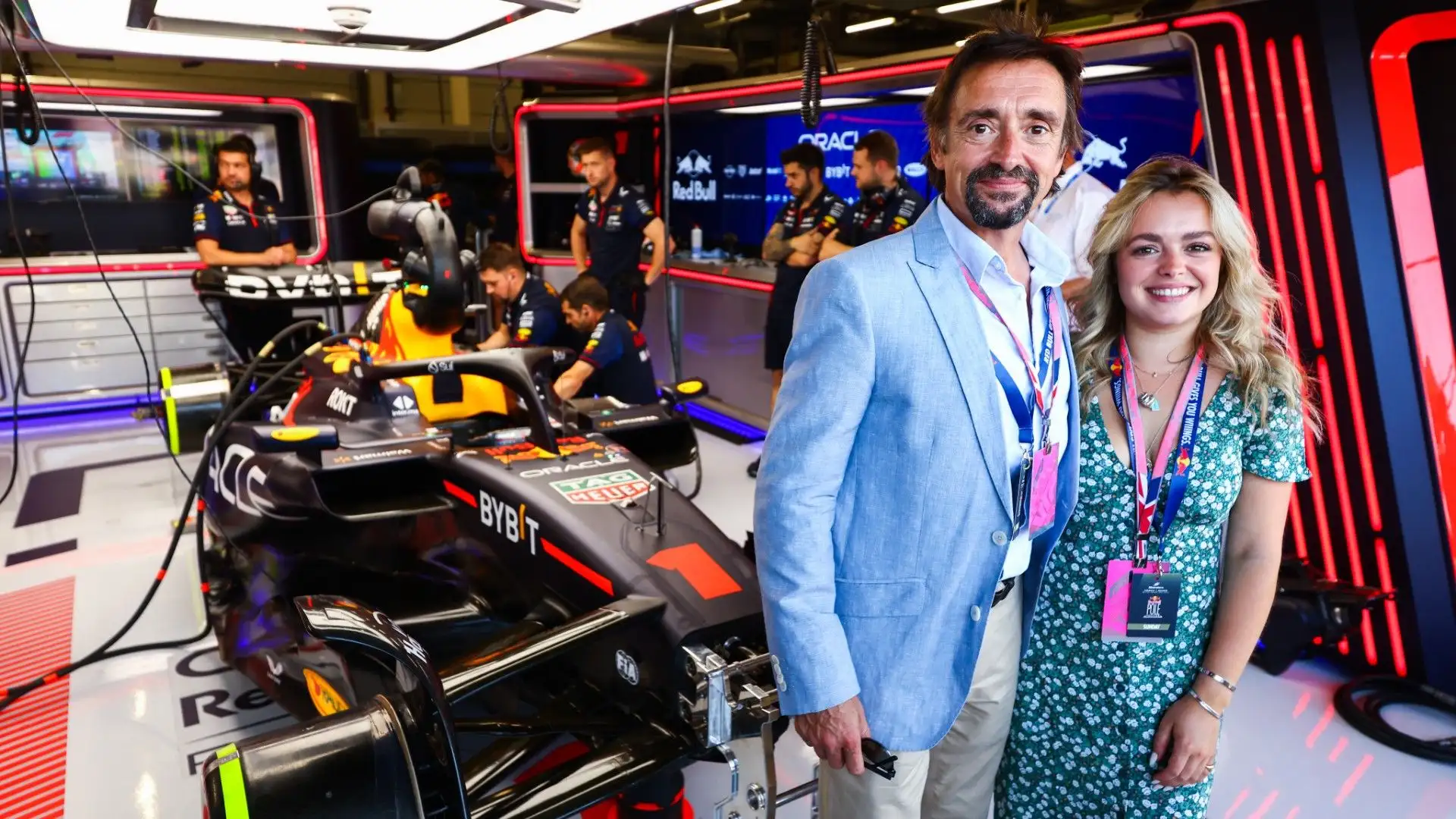 Il famosissimo attore Richard Hammond insieme a Isabella Hammond