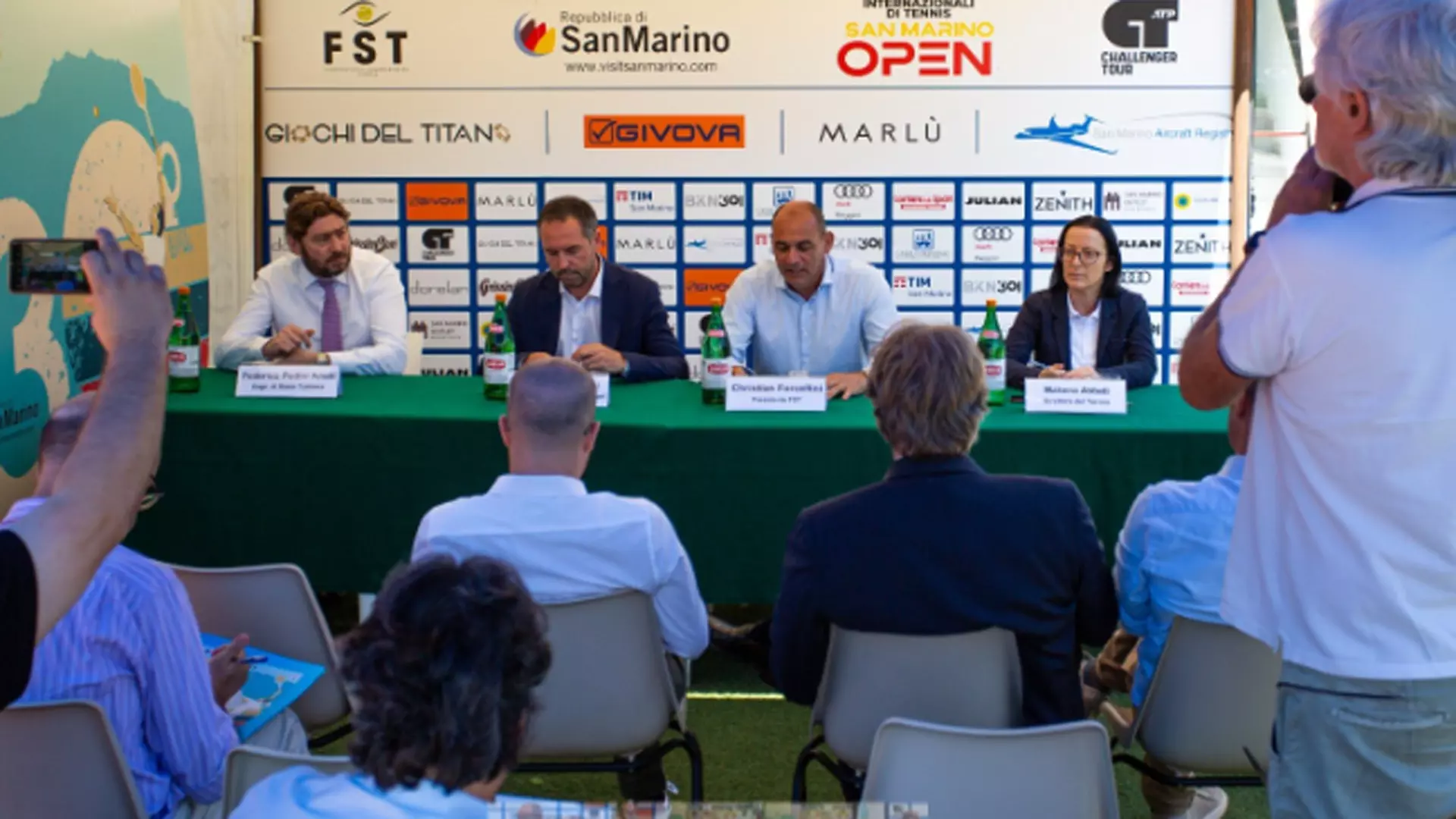 San Marino Open 2023 con Fabio Fognini e David Goffin