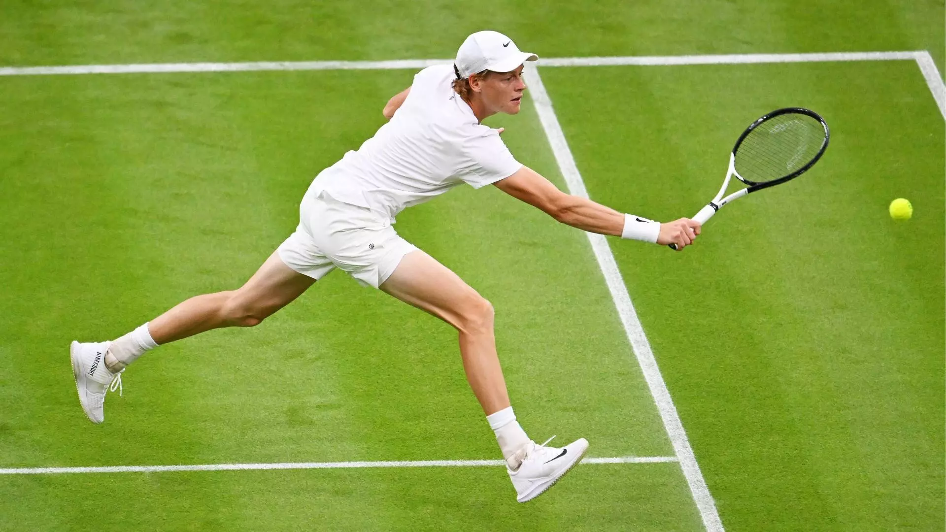 Jannik Sinner, partenza a razzo a Wimbledon