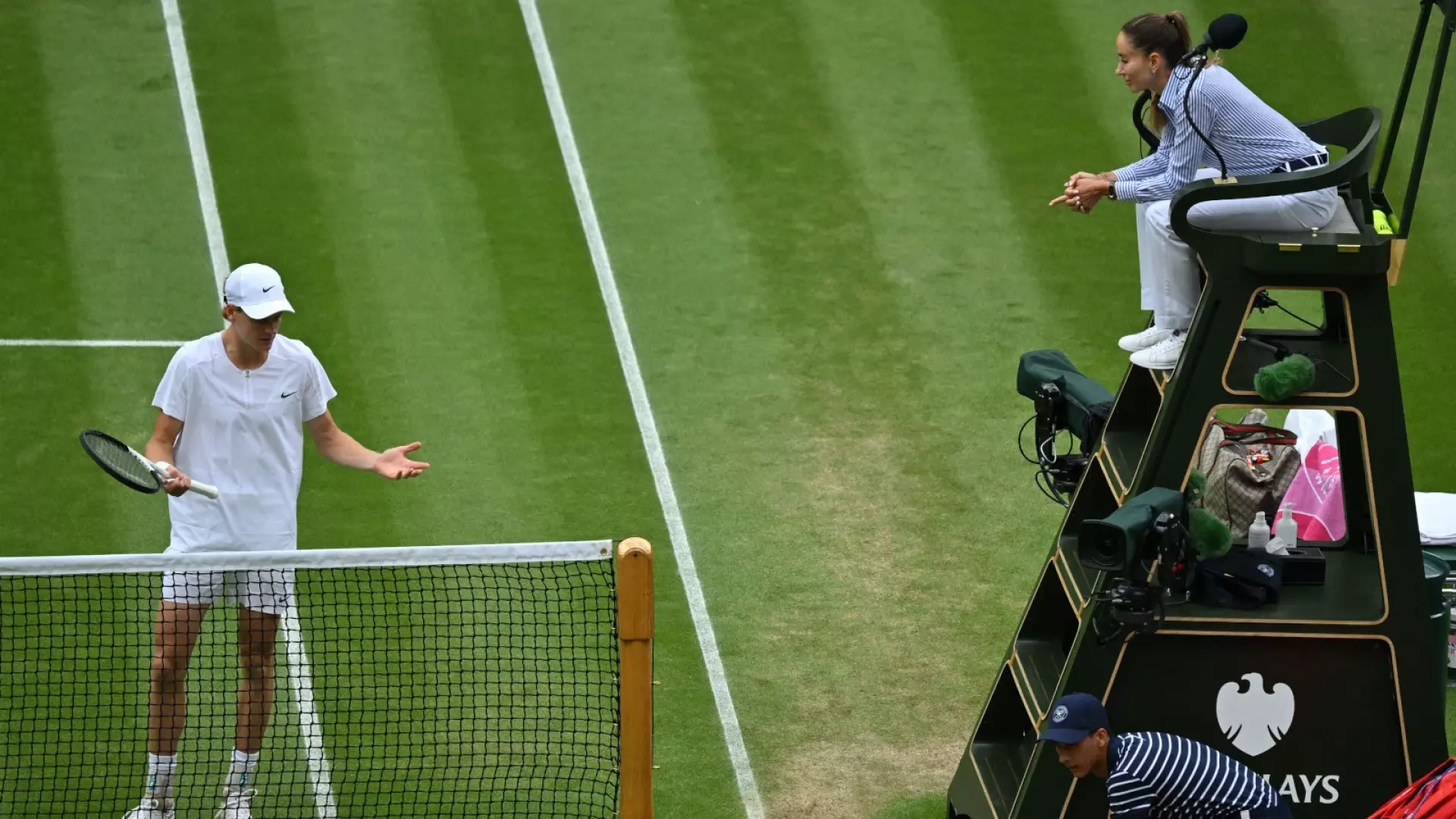 Wimbledon, Jannik Sinner spiega il momento di tensione