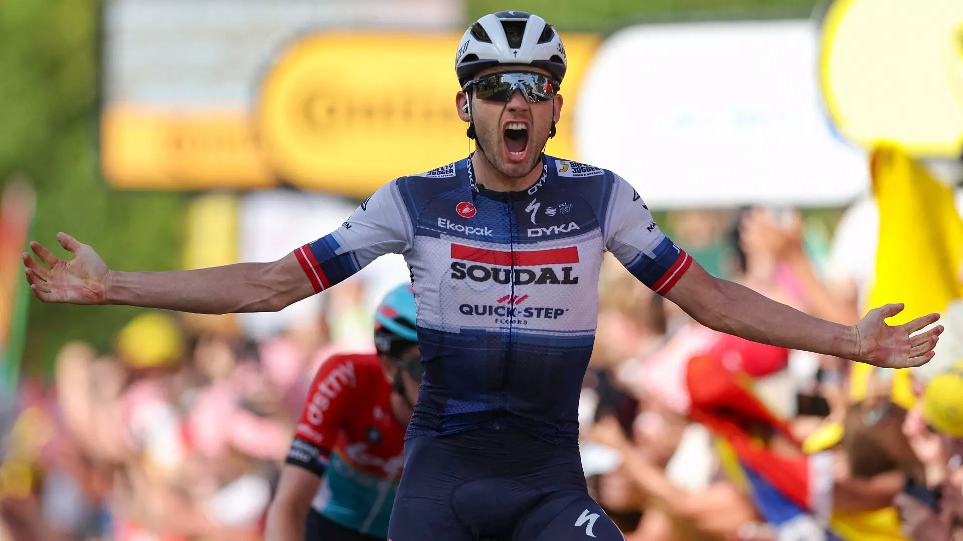 Tour de France 2023, Kasper Asgreen vince la diciottesima tappa