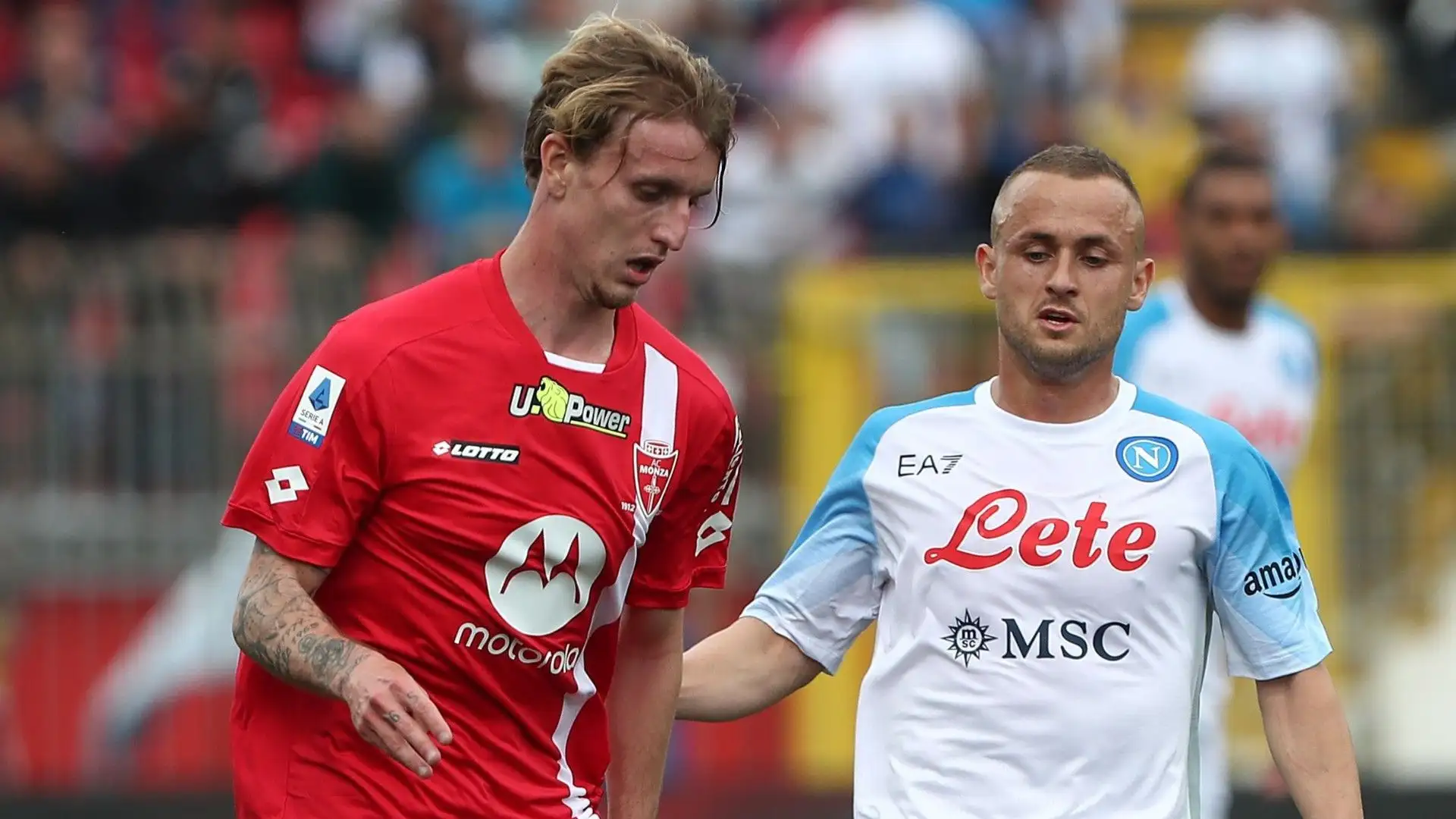 Con i brianzoli ha collezionato 27 partite, 1 gol e 2 assist
