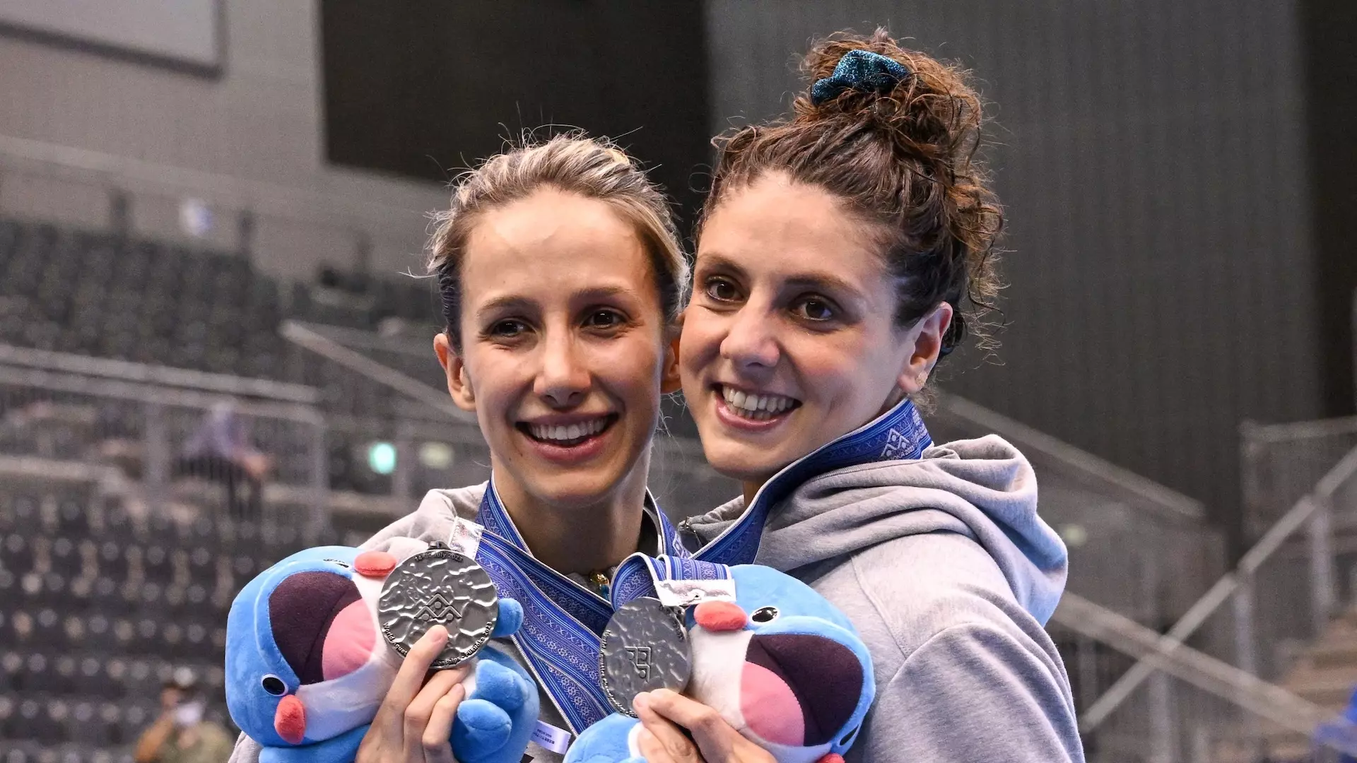Linda Cerruti e Lucrezia Ruggiero argento mondiale nel nuoto artistico