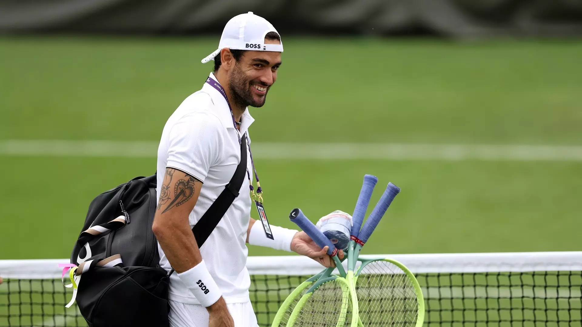 A Wimbledon Matteo Berrettini pronto per il derby-rivincita con Lorenzo Sonego