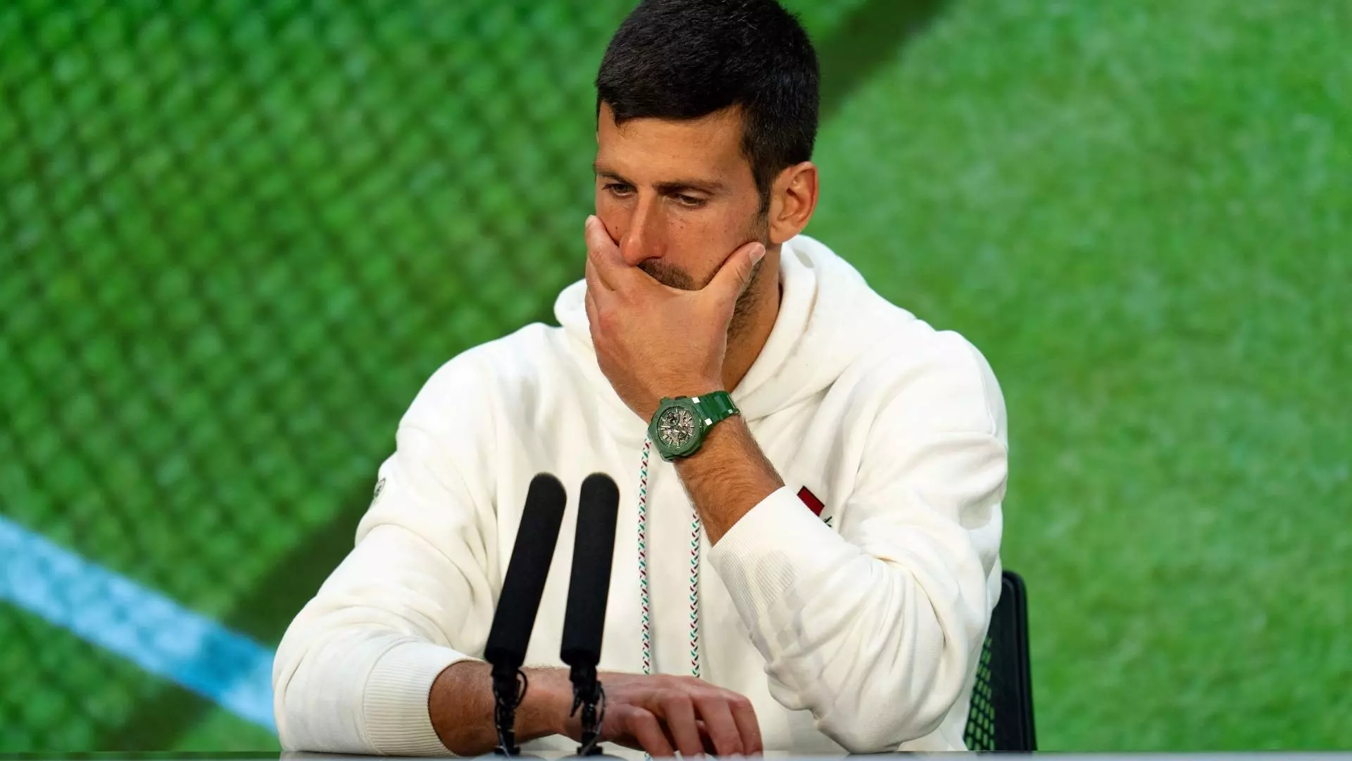 Novak Djokovic non nasconde la sua delusione: “Fa davvero male”
