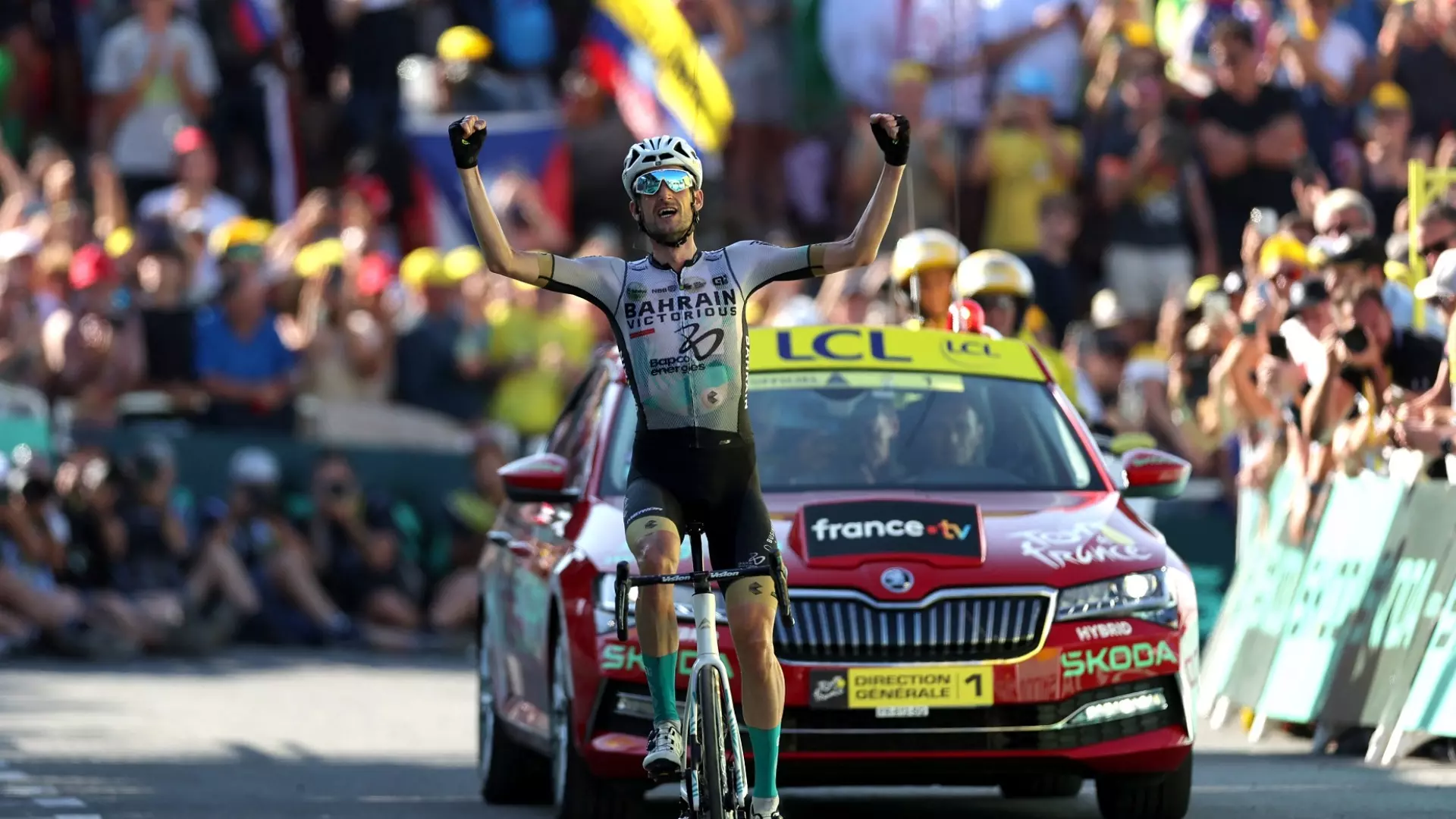 Tour: Poels vince la tappa del Monte Bianco, Vingegaard in giallo