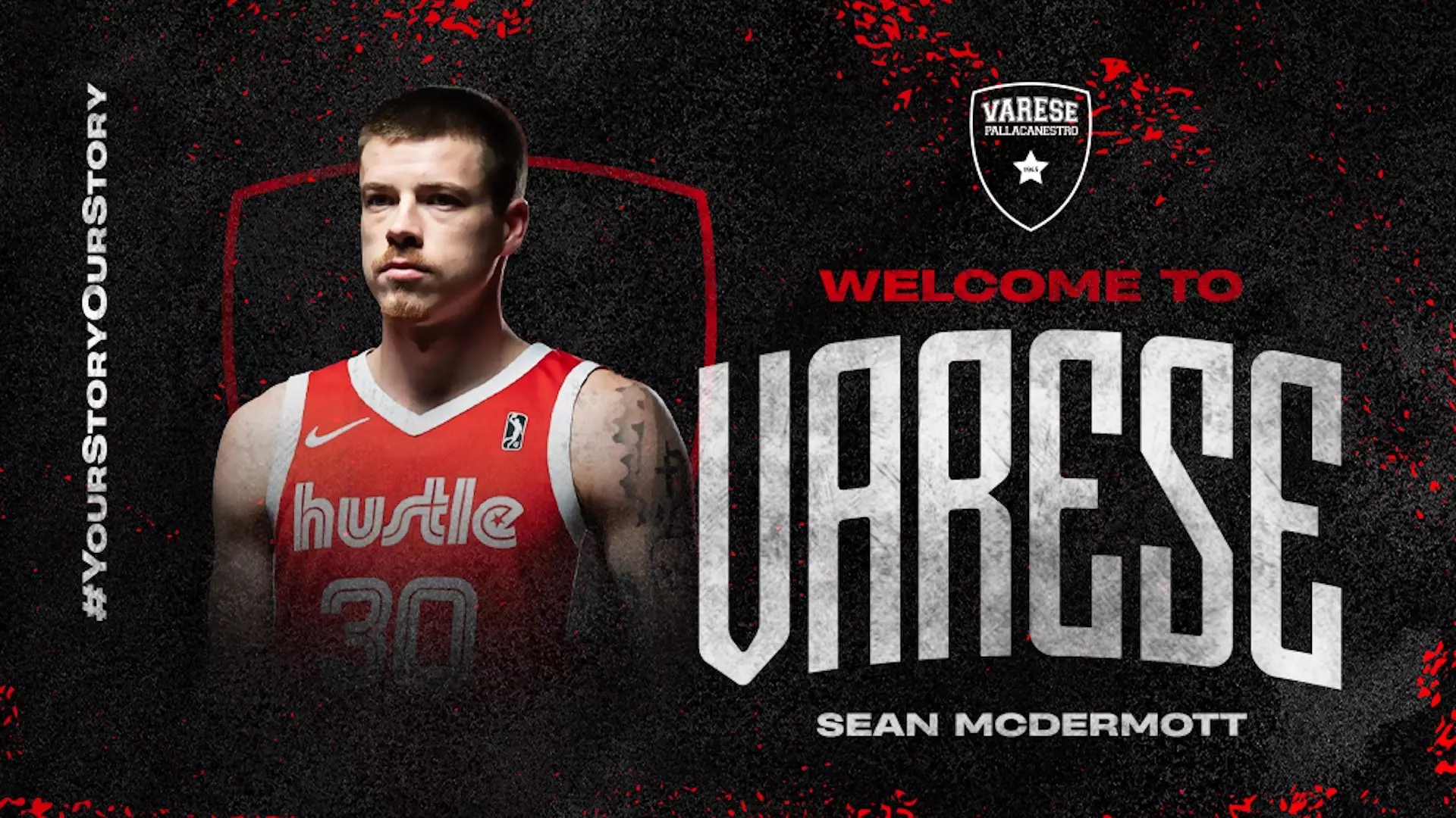 Sean McDermott è un nuovo giocatore della Pallacanestro Varese